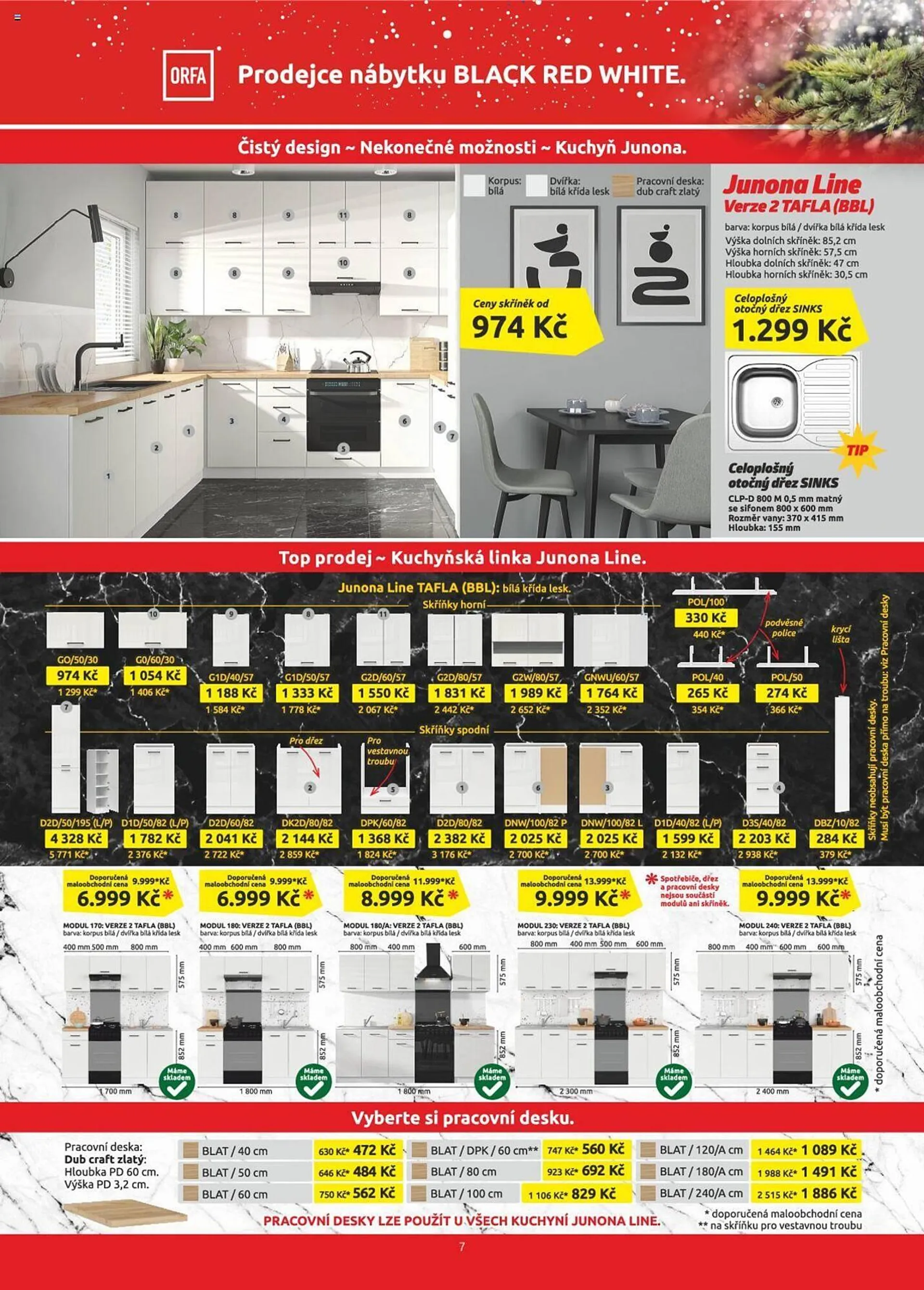 Orfa Nábytek leták - 1. listopadu 31. prosince 2024 - Page 7