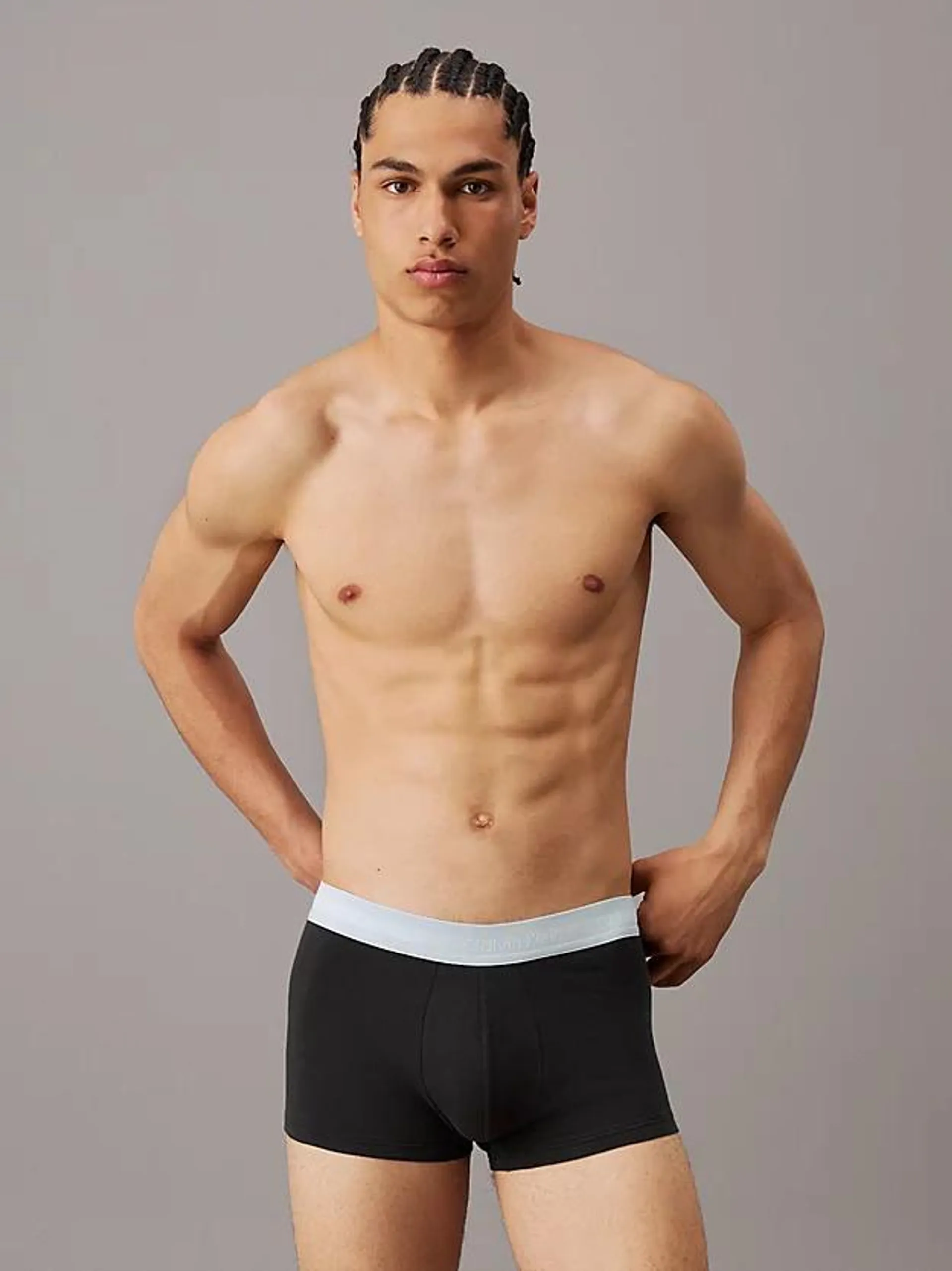 5 Pack Low Rise Trunks - Cotton Stretch