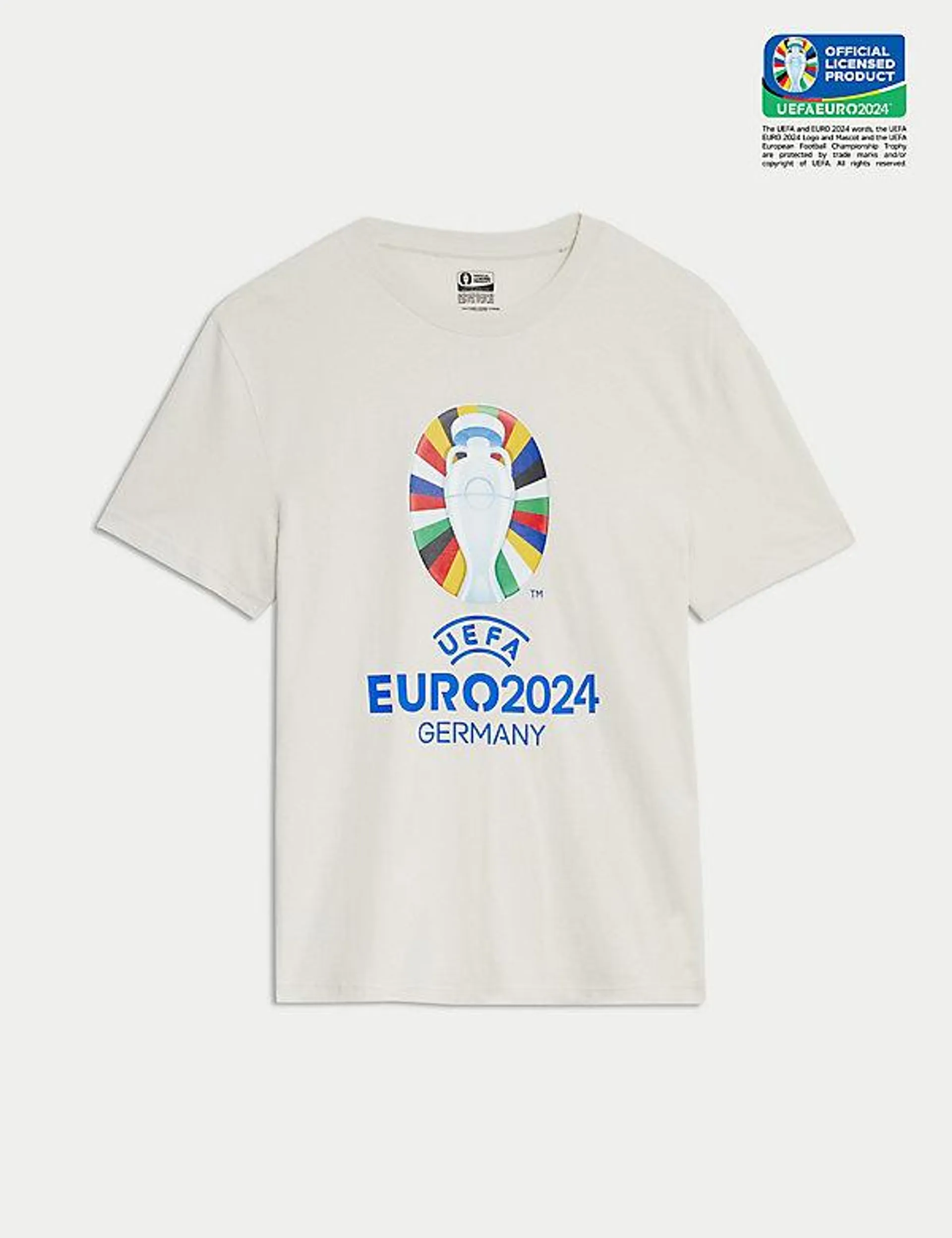 Tričko UEFA EURO2024™, z čisté bavlny