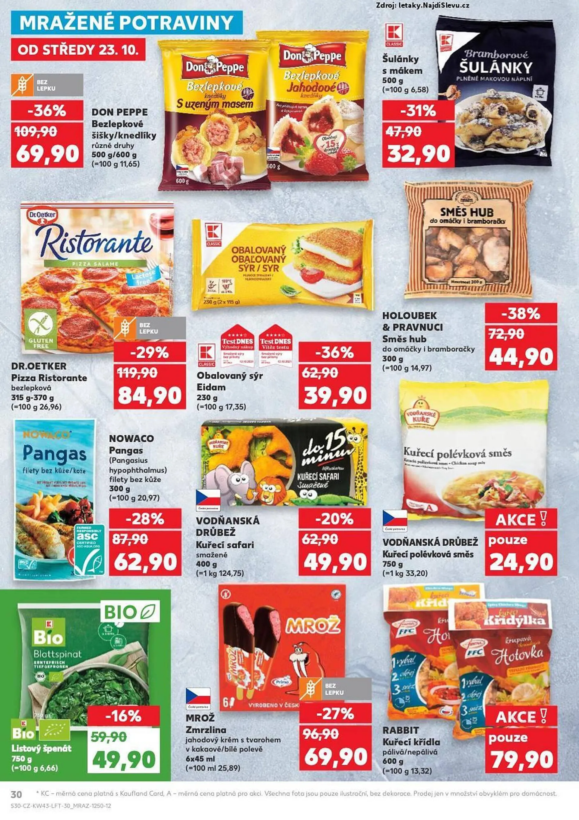 Kaufland leták - 23. října 29. října 2024 - Page 30