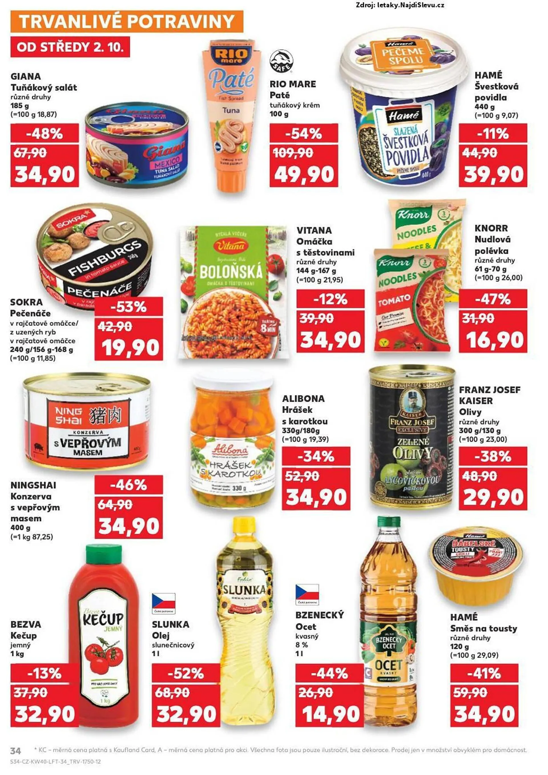 Kaufland leták - 2. října 8. října 2024 - Page 34