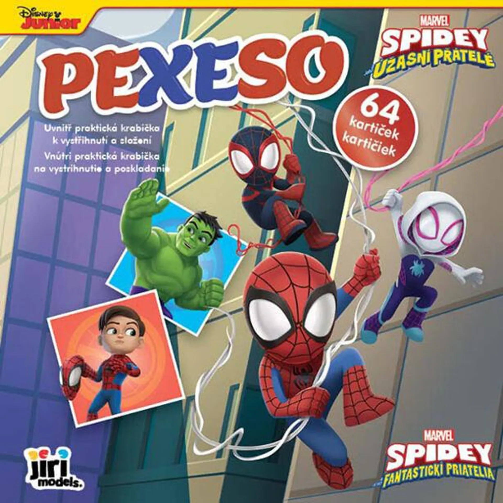 Jiri Models Pexeso v sešitu Spidey