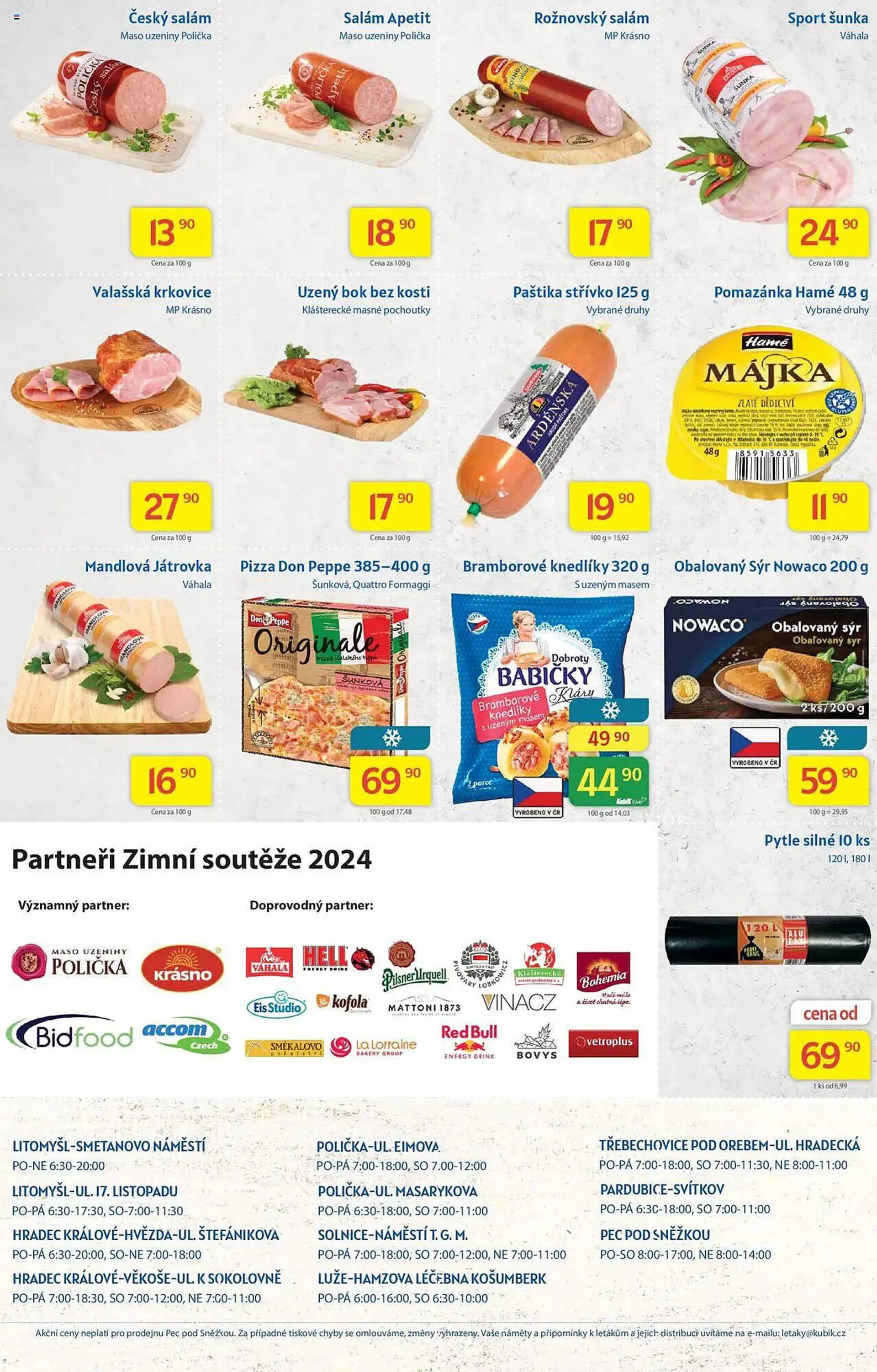 Kubík potraviny leták - 7. ledna 13. ledna 2025 - Page 4
