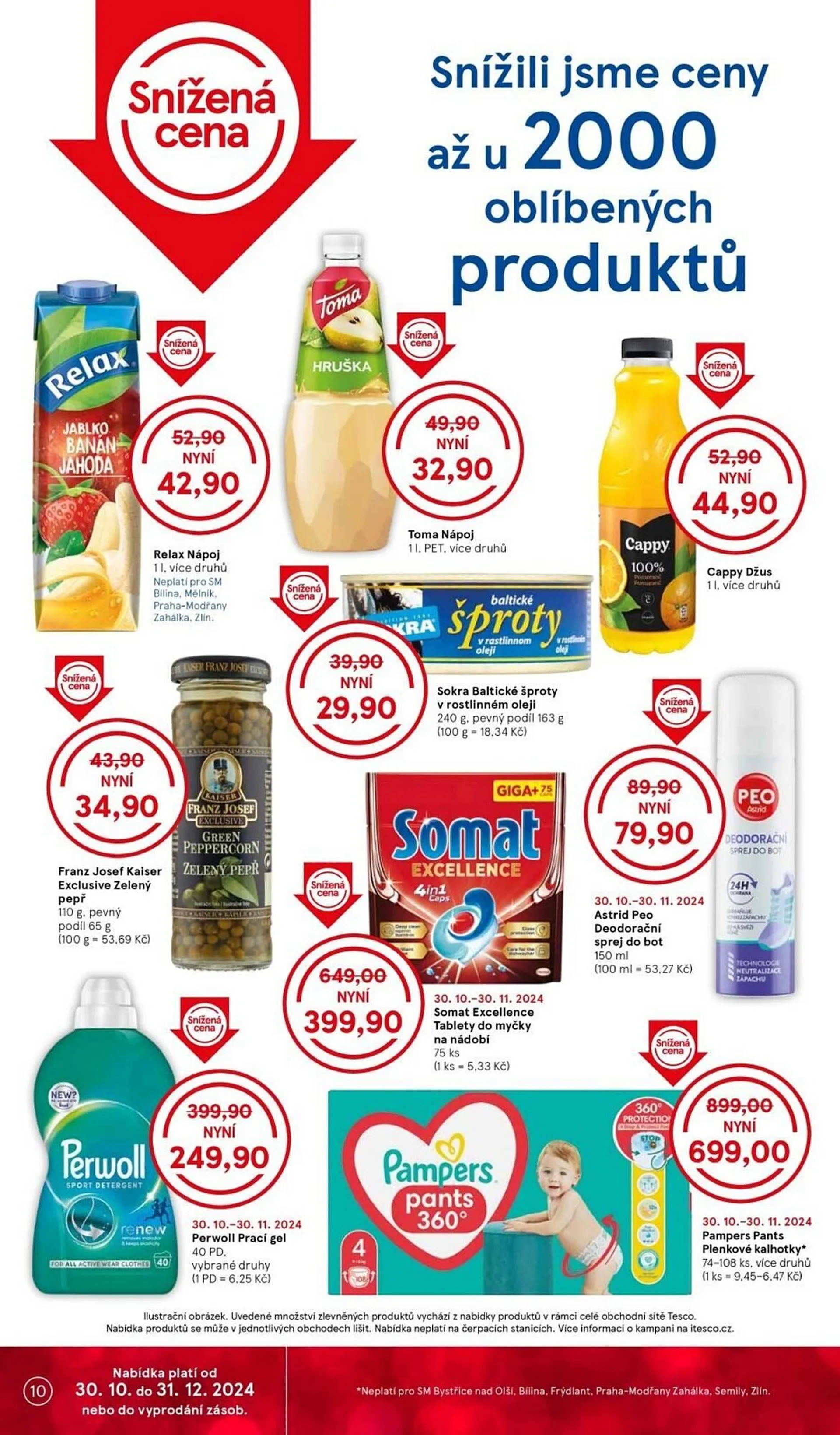 Tesco leták - 30. října 5. listopadu 2024 - Page 10