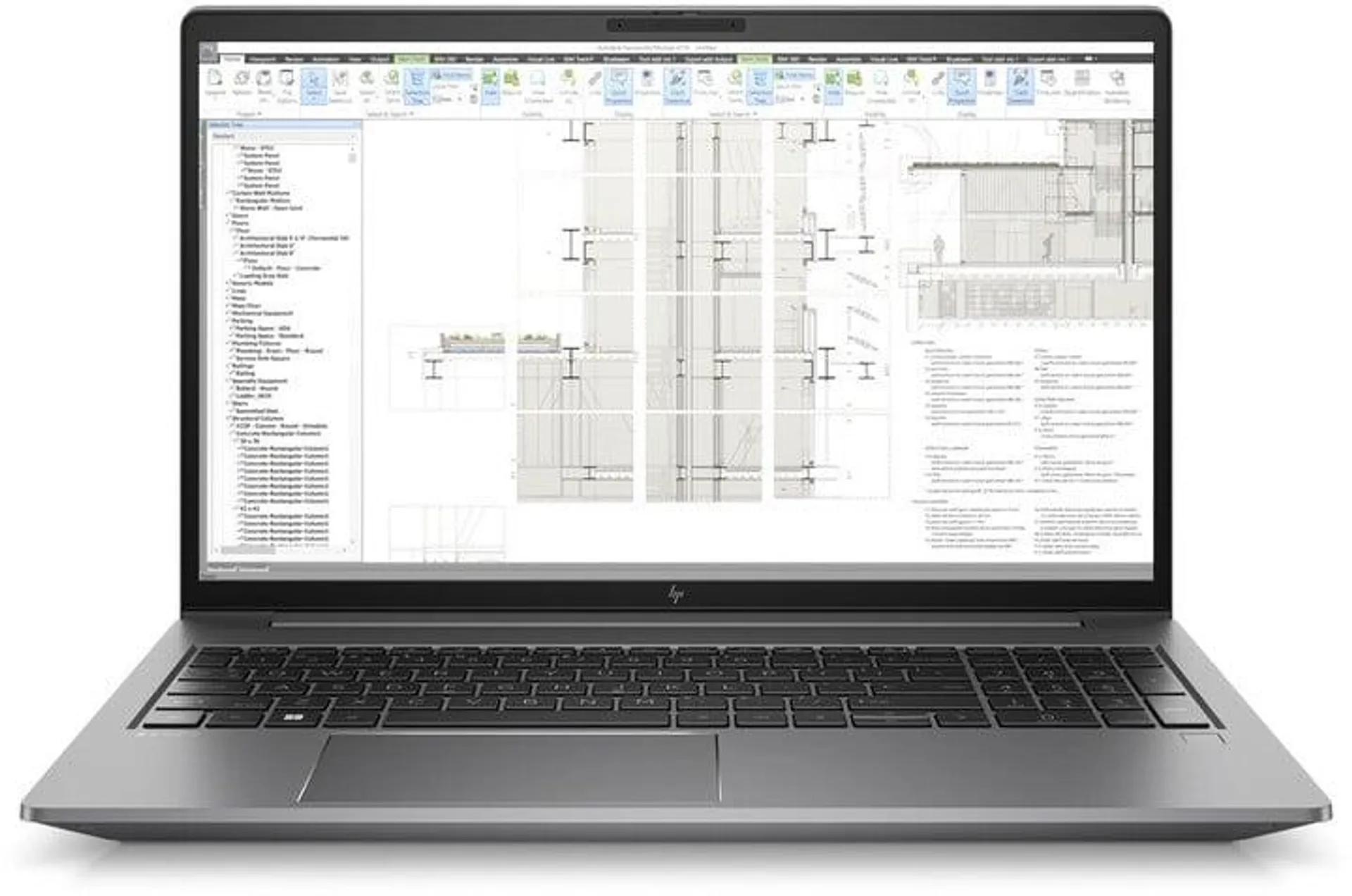 HP ZBook Power G10 A, stříbrná