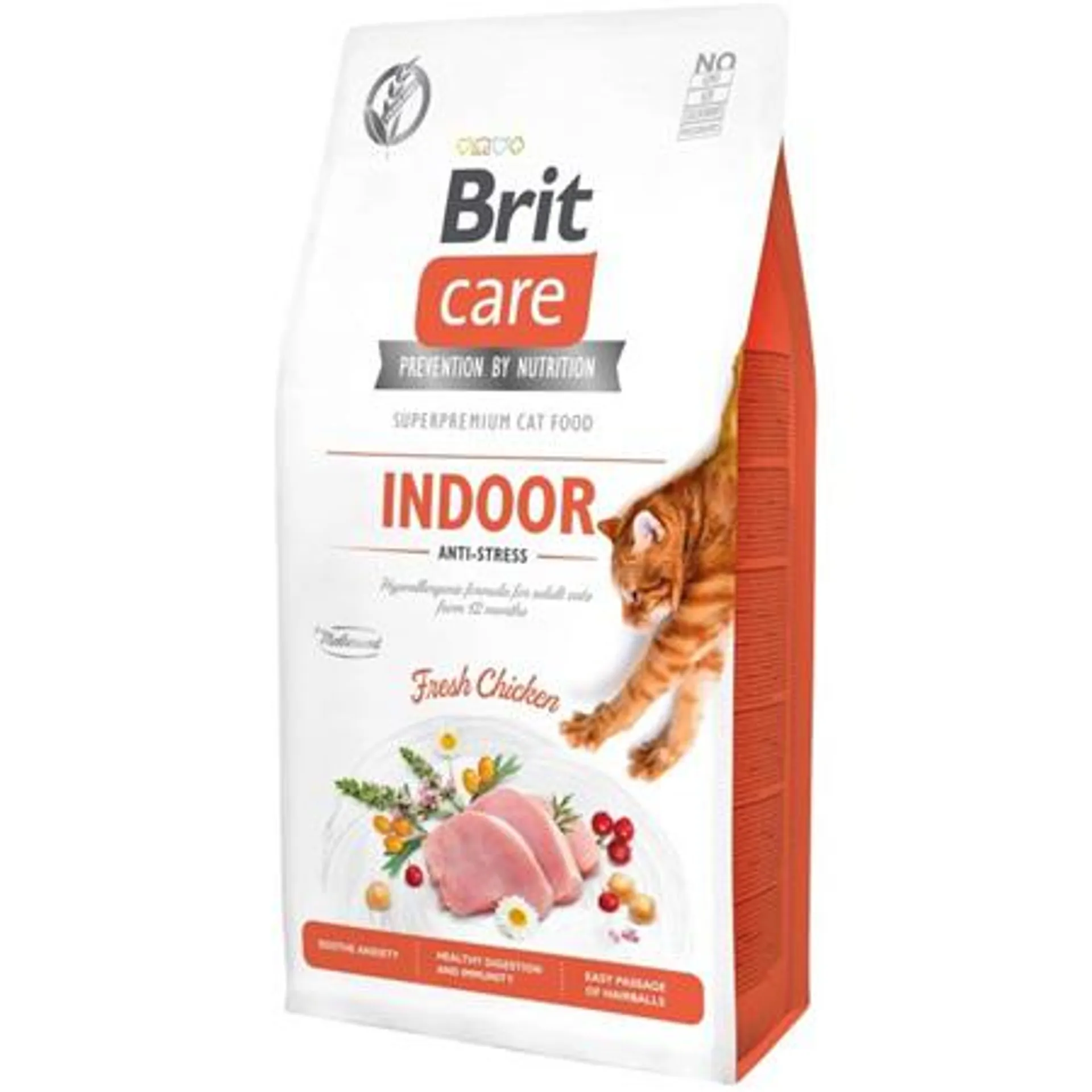 Brit Care Cat Grain-Free Indoor Anti-stress 7 kg