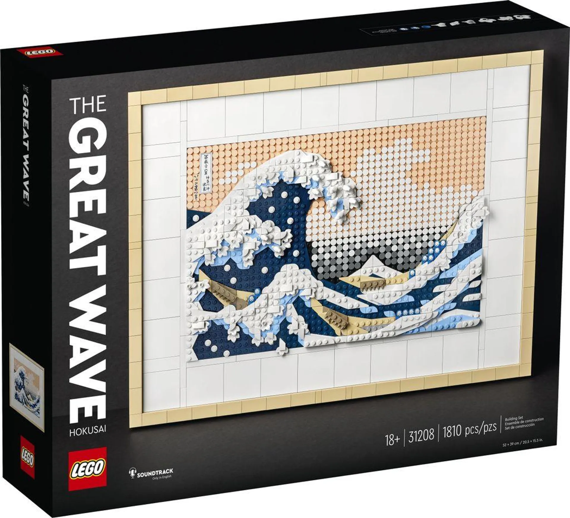 LEGO® Art 31208 Hokusai – Velká vlna