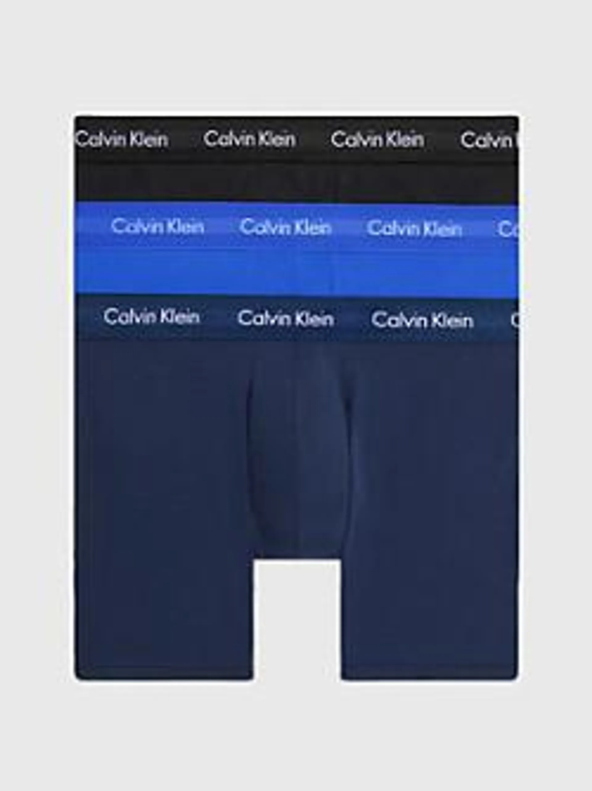 3 Pack Boxer Briefs - Cotton Stretch