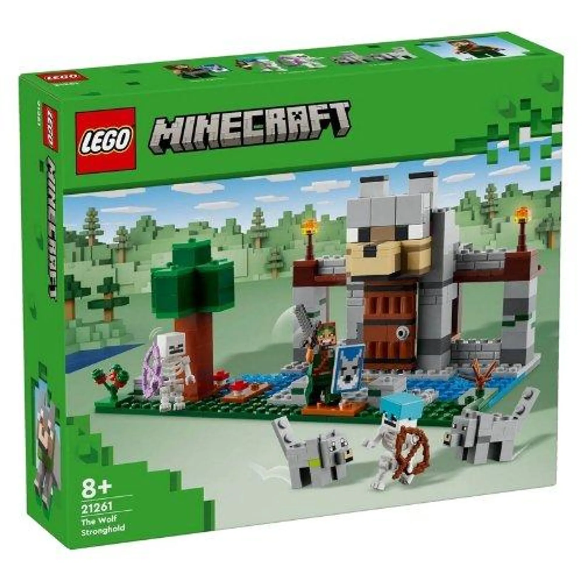 LEGO® Minecraft® Vlčí pevnost 21261