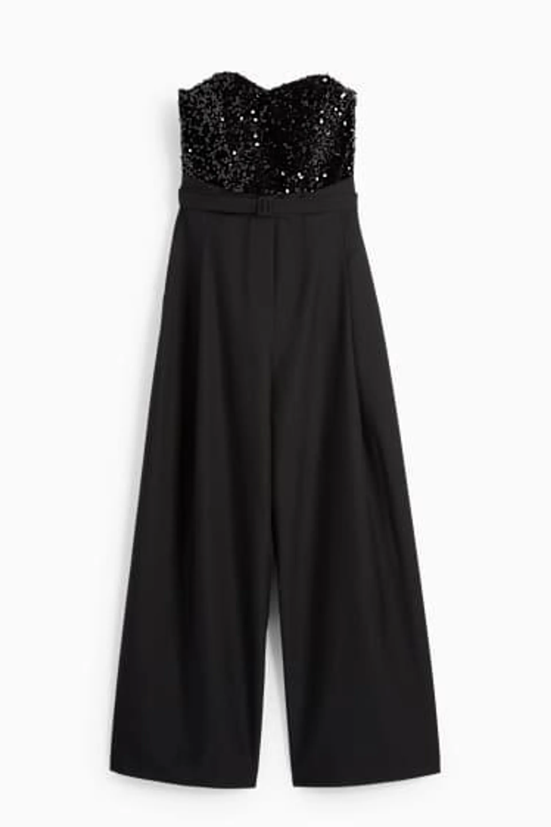 Jumpsuit with belt