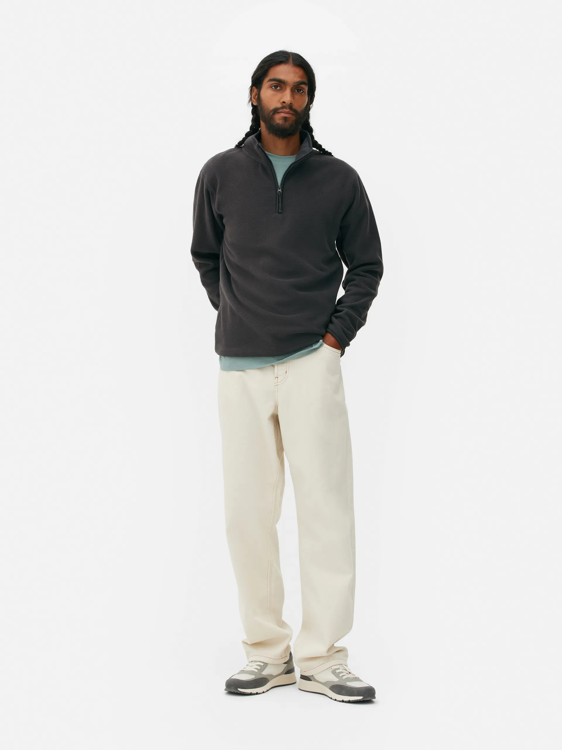 Half Zip Fleece Pullover