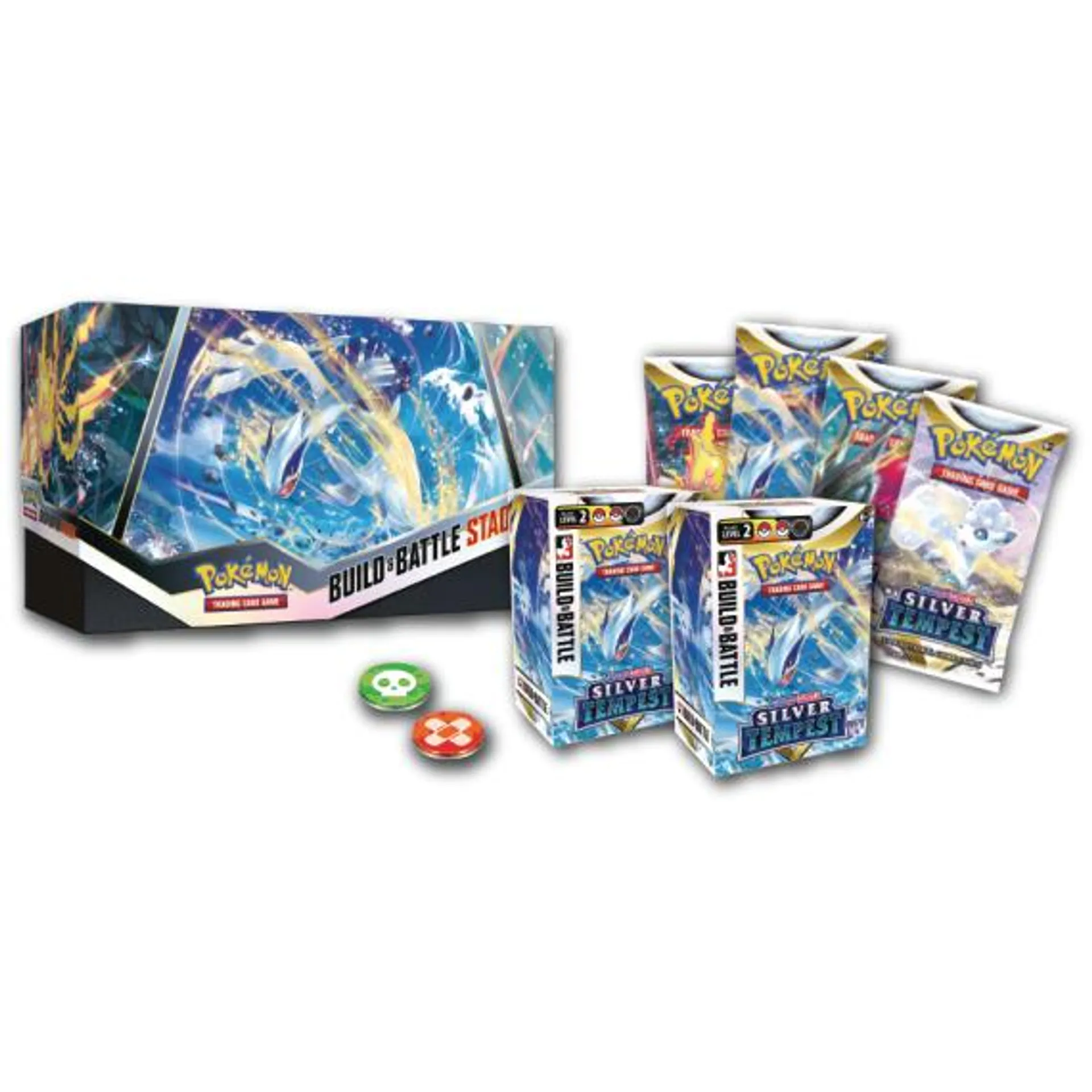 Pokémon TCG: SWSH12 Silver Tempest - Build & Battle Stadium