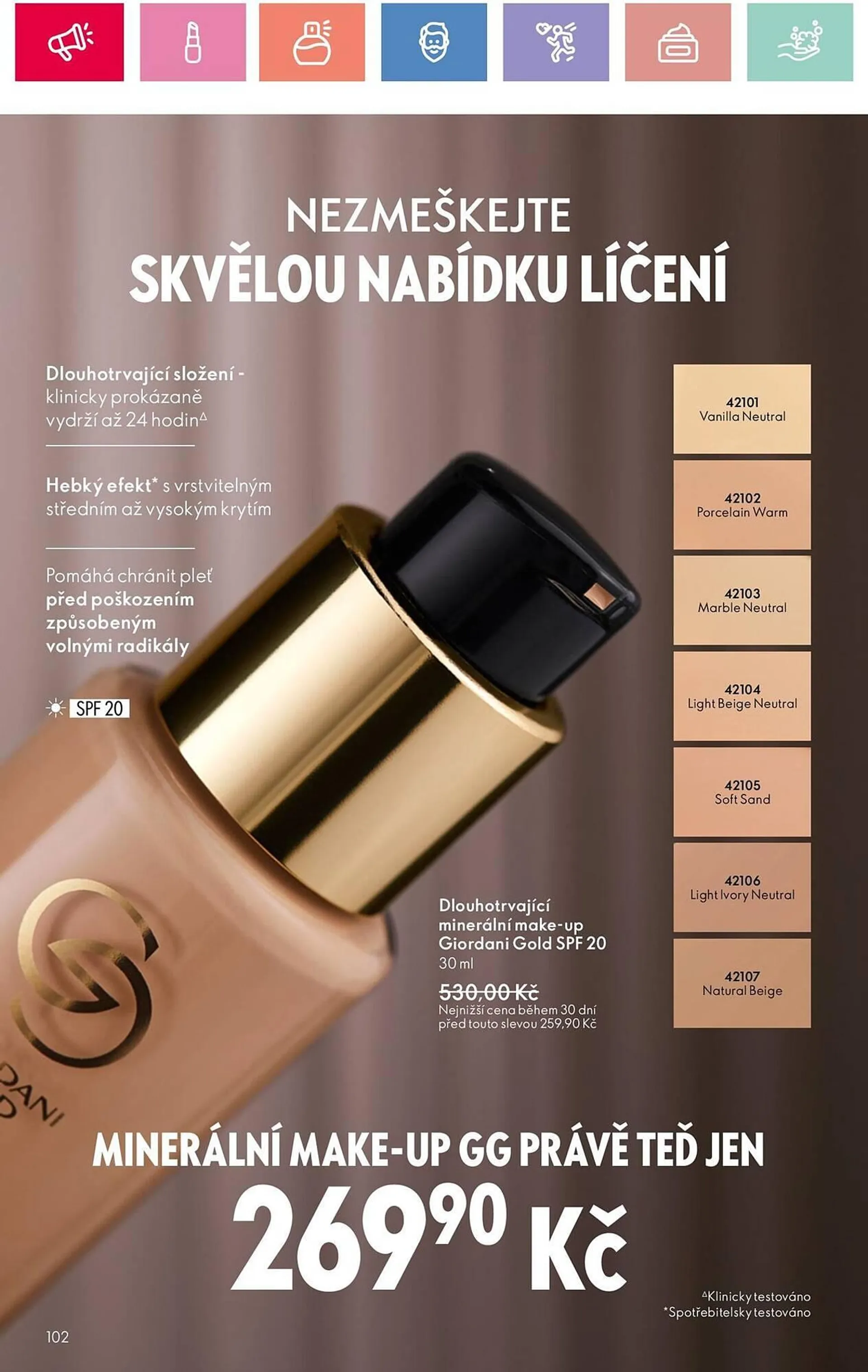 Oriflame leták - 29. prosince 12. ledna 2025 - Page 102