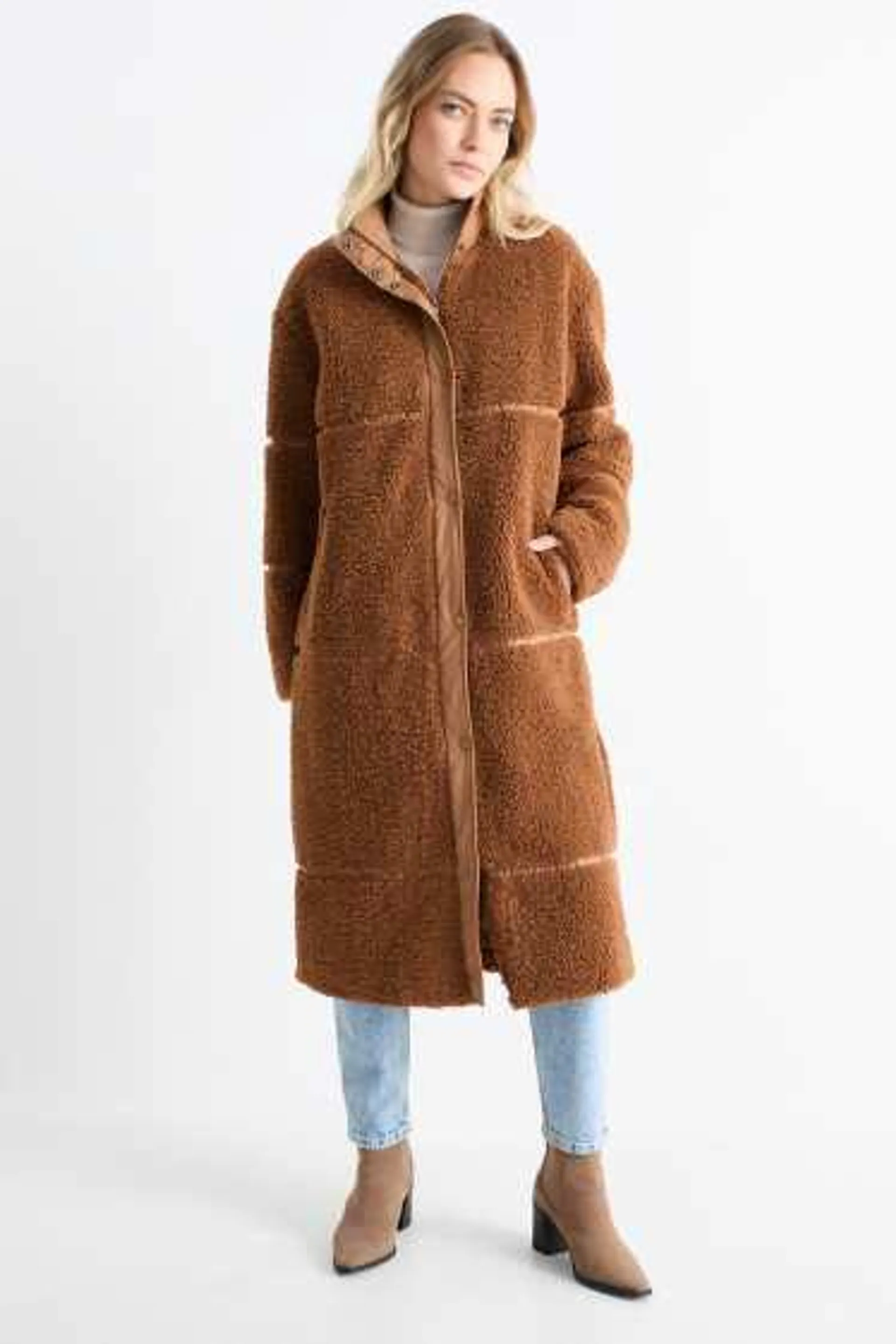 Teddy fur coat