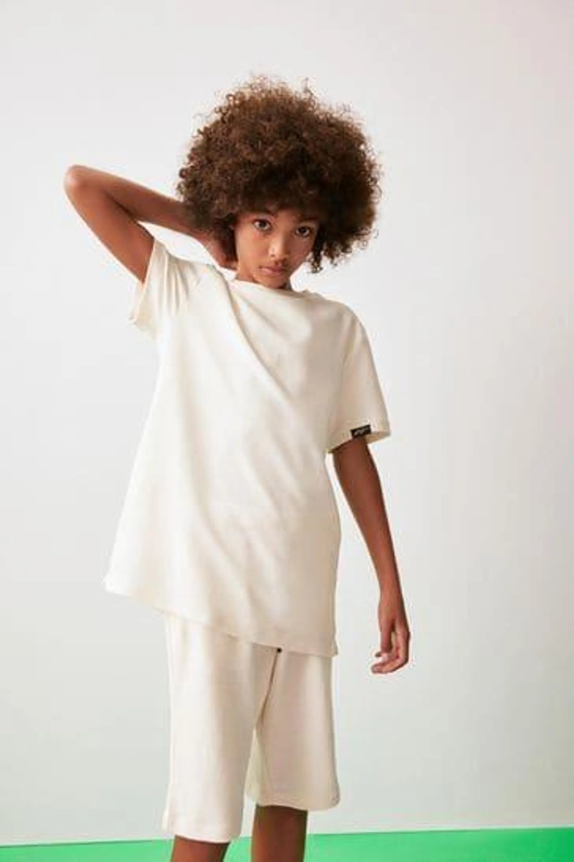 Texture Short and Tshirt Set (3-16yrs)