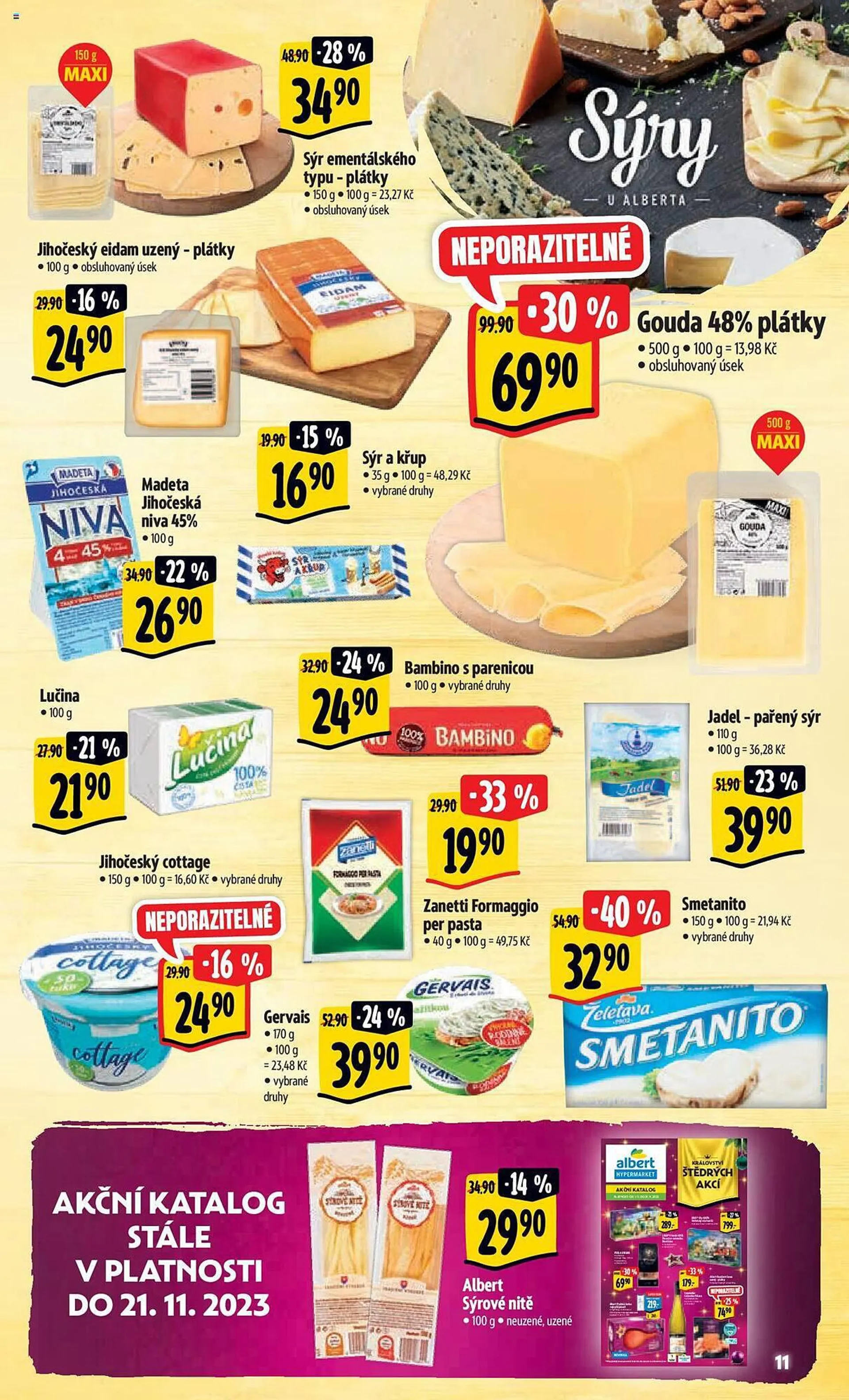 Albert Hypermarket leták - 15. listopadu 21. listopadu 2023 - Page 11