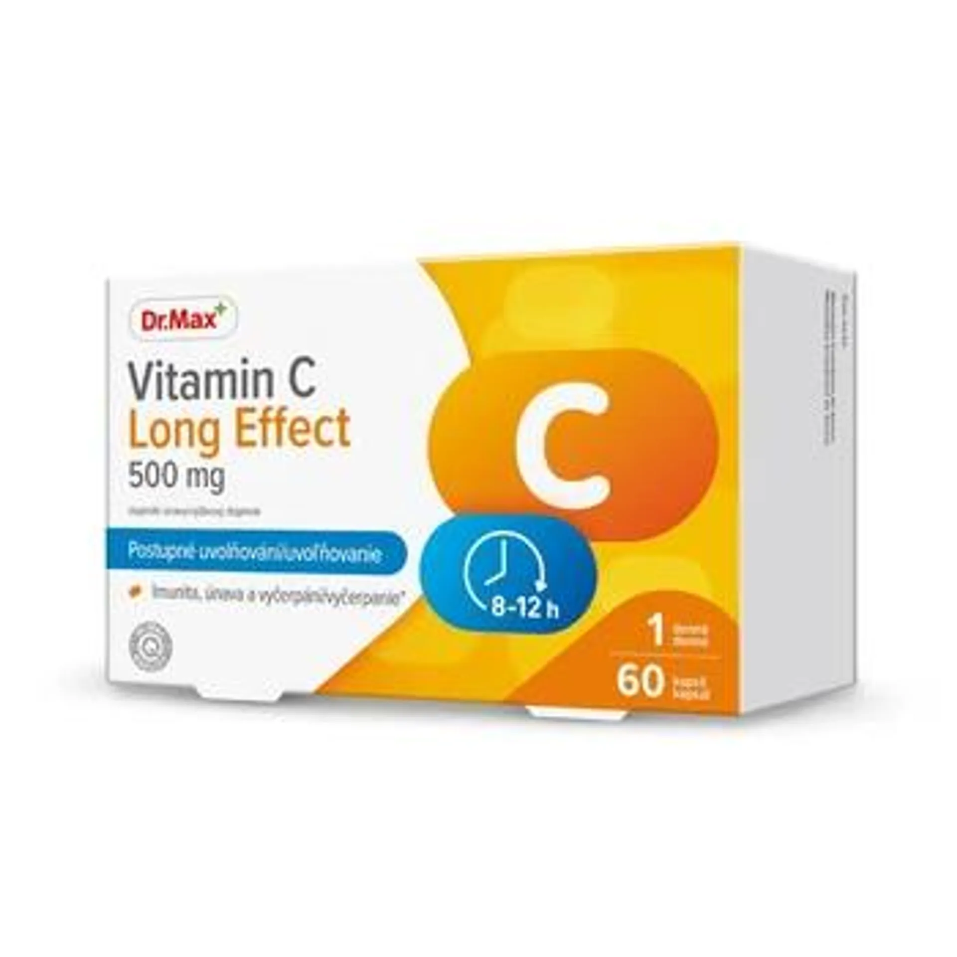 Dr. Max Vitamin C Long Effect 500 mg 60 kapslí