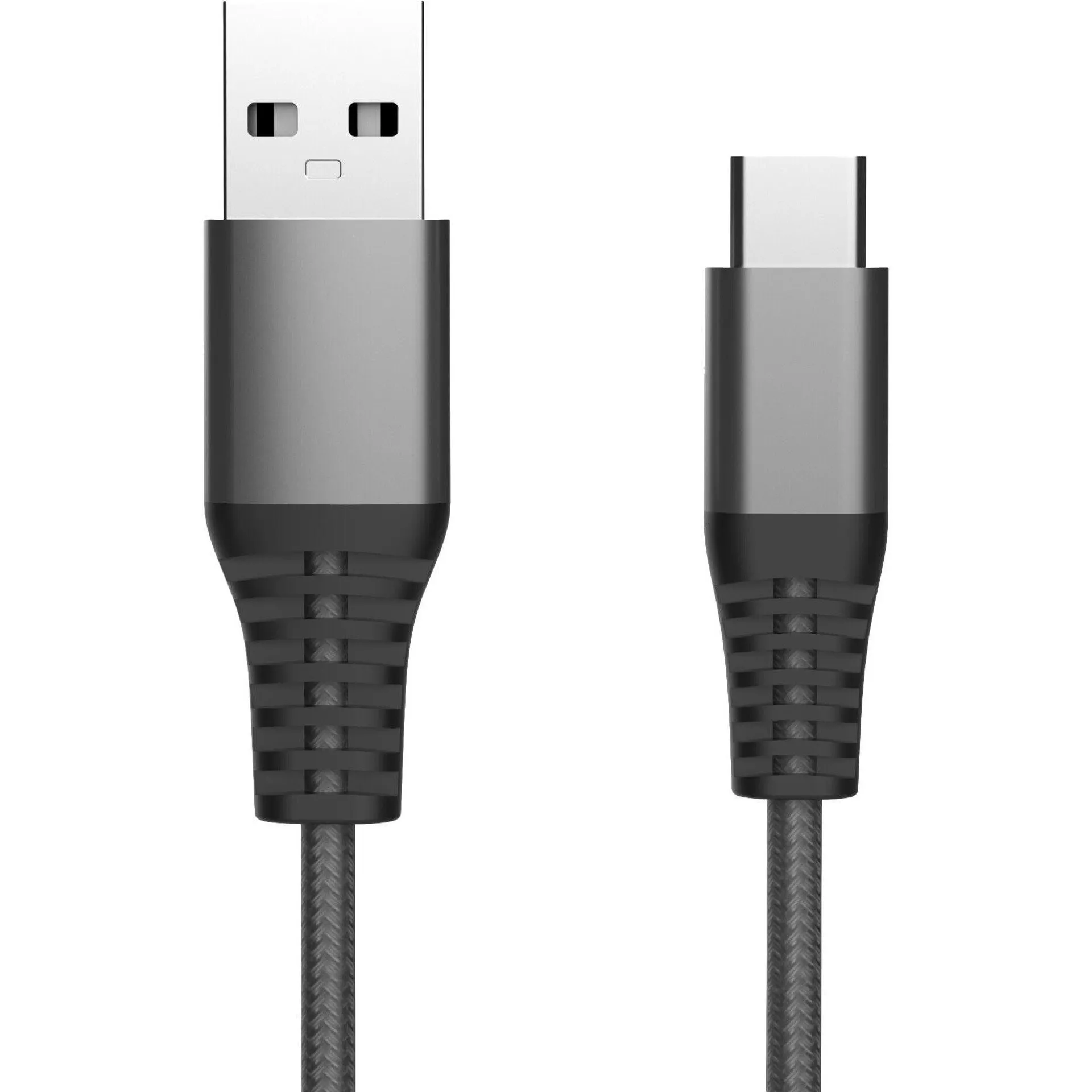 Kabel WG USB-C na USB, 2m, 60W, opletený, černá