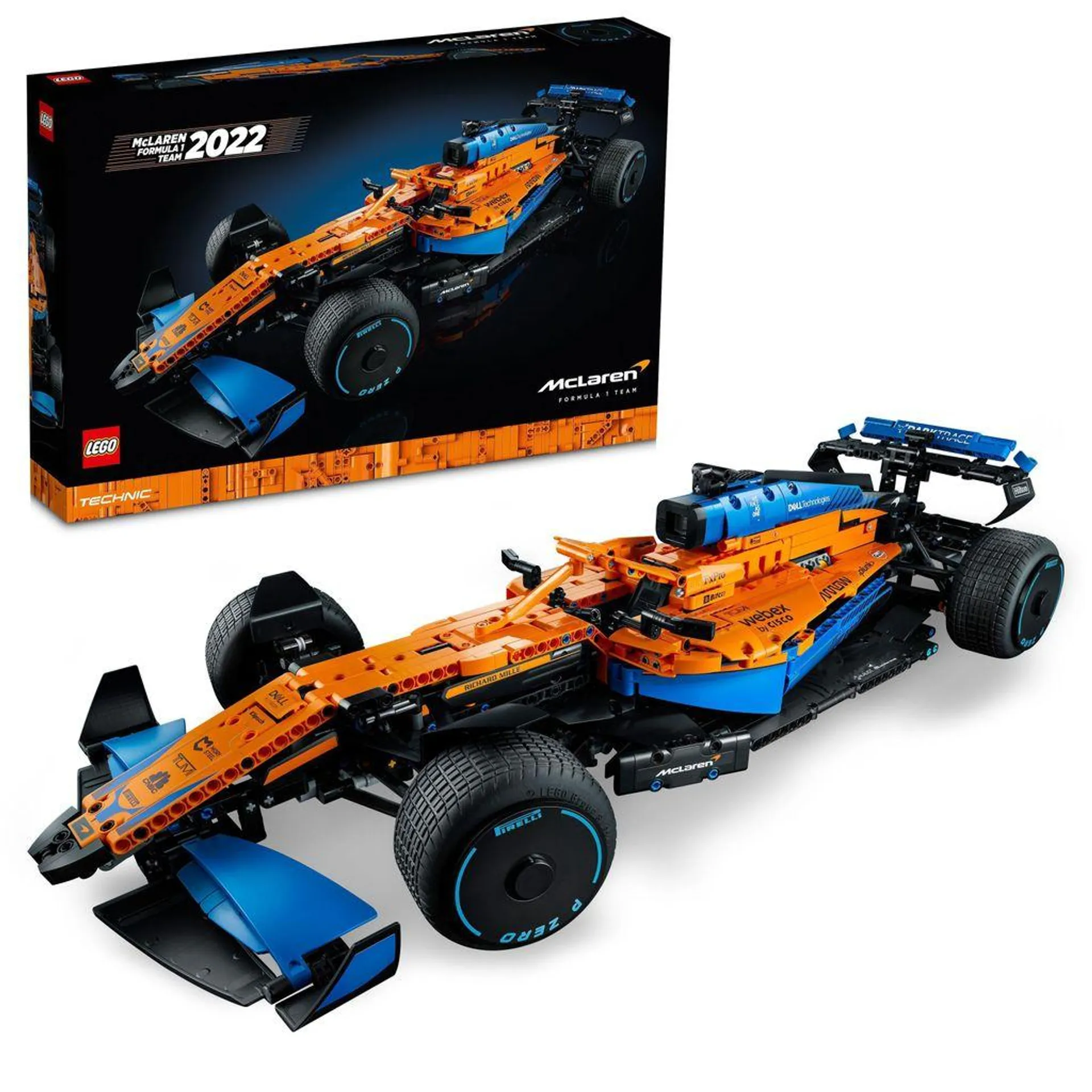 LEGO Technic 42141 Závodní vůz McLaren Formule 1 (1 432 dílků)