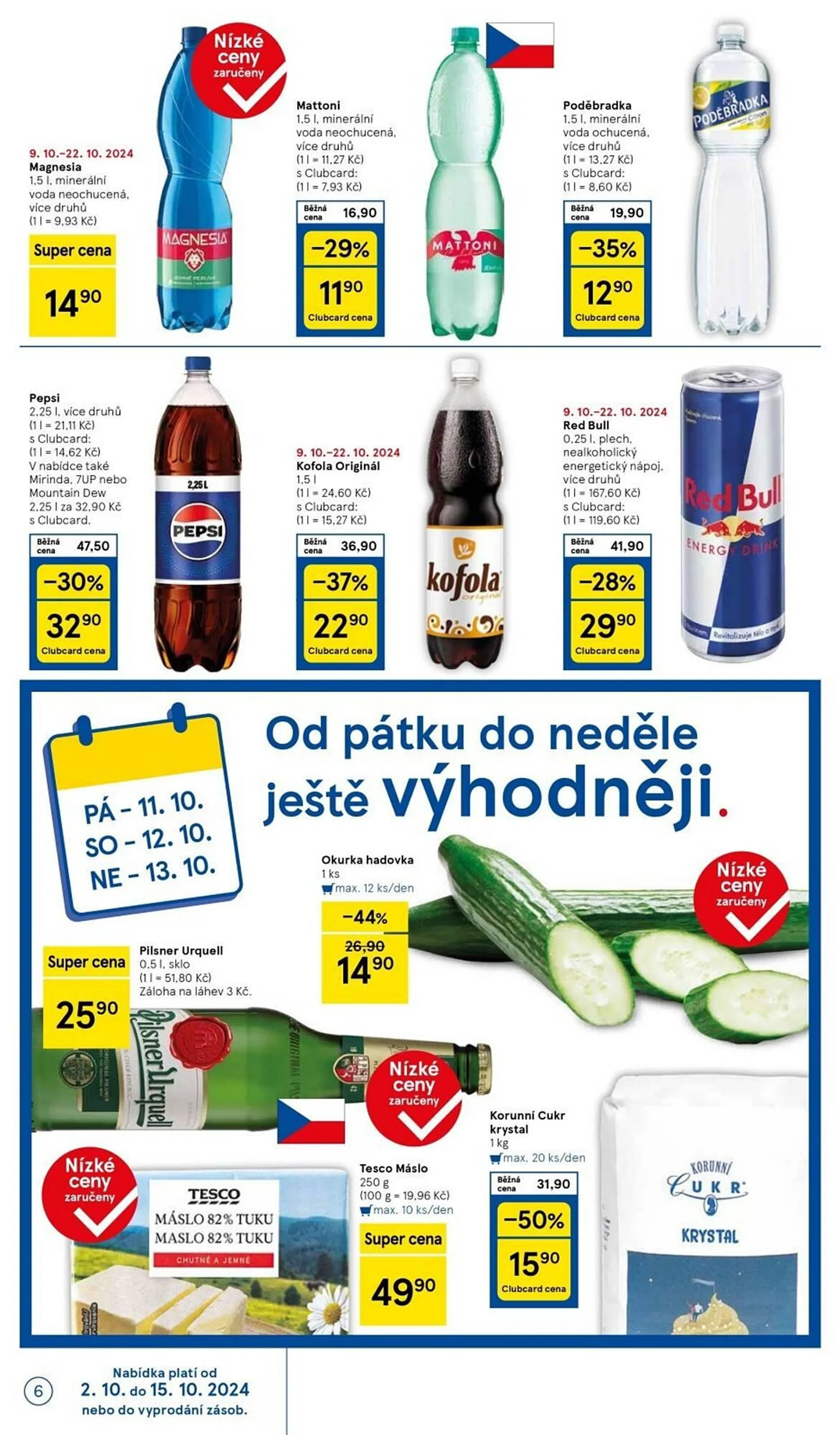 Tesco leták - 9. října 15. října 2024 - Page 6