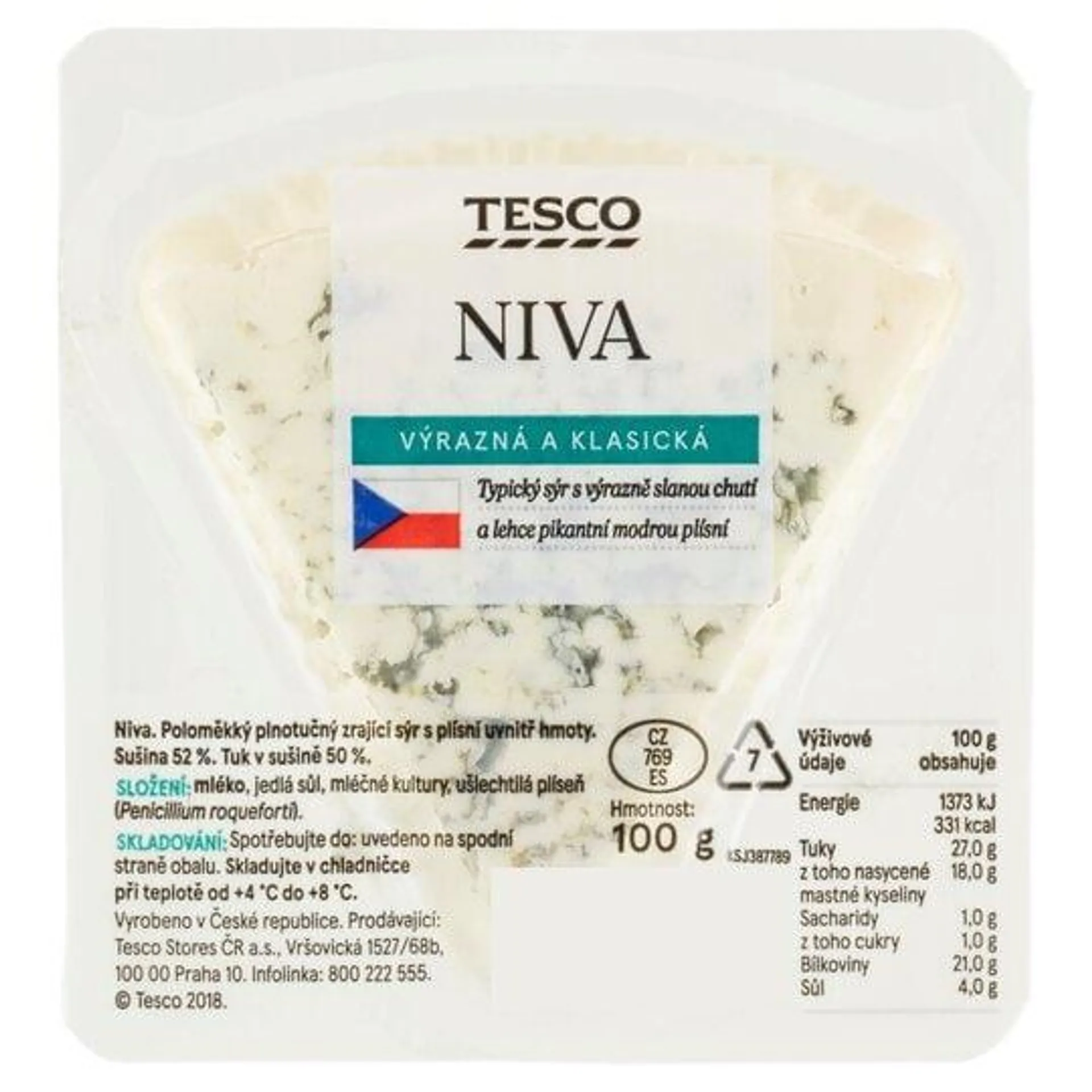 Tesco Niva 100g