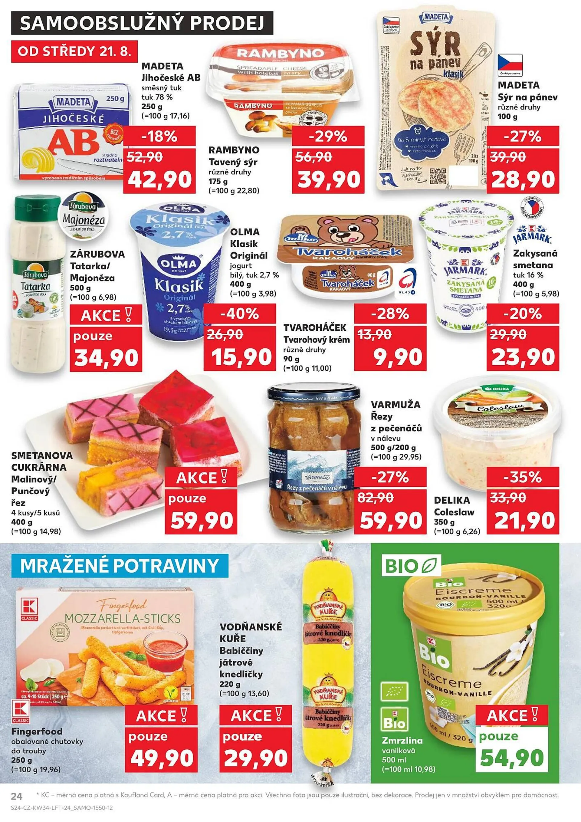 Kaufland leták - 21. srpna 27. srpna 2024 - Page 24