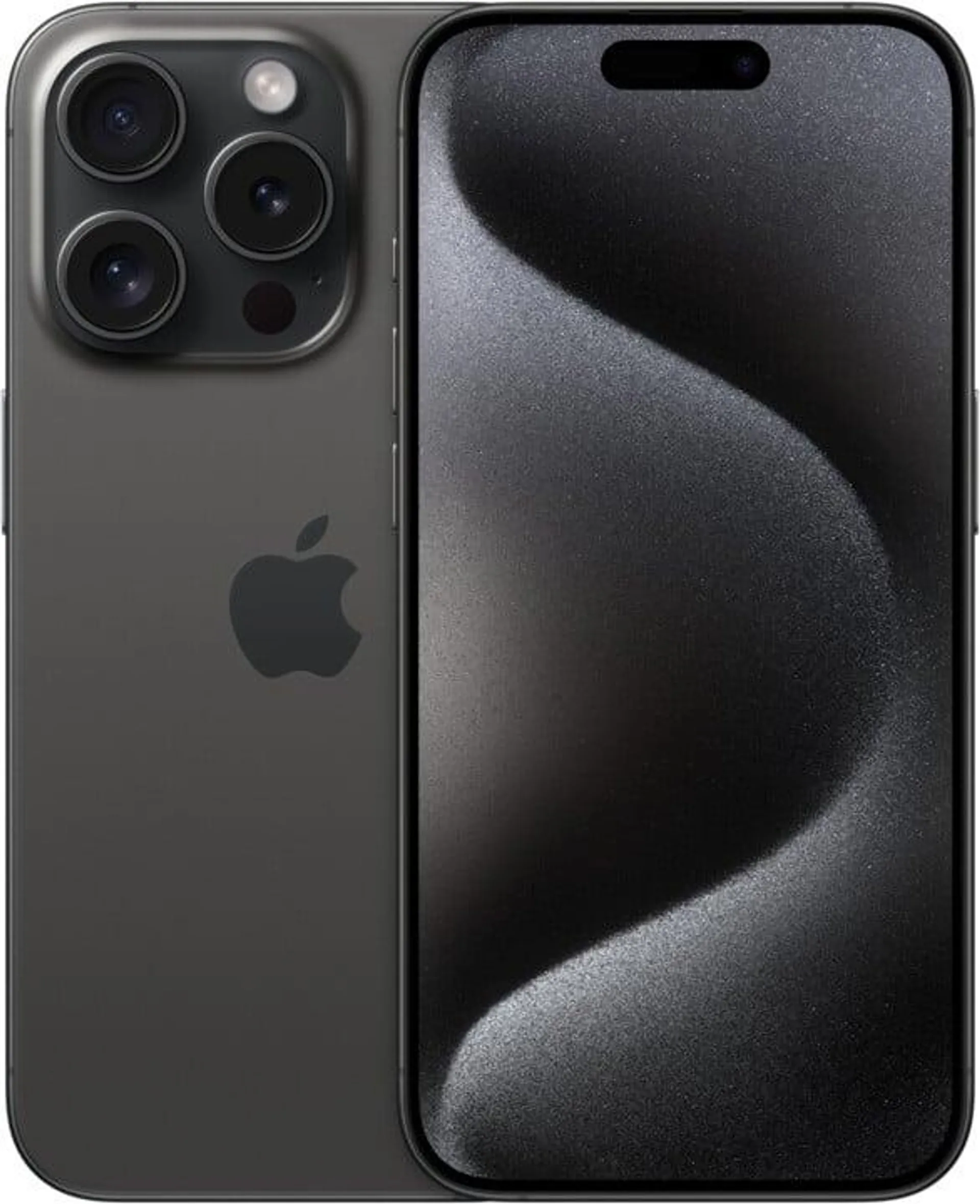 Apple iPhone 15 Pro, 256GB, Black Titanium