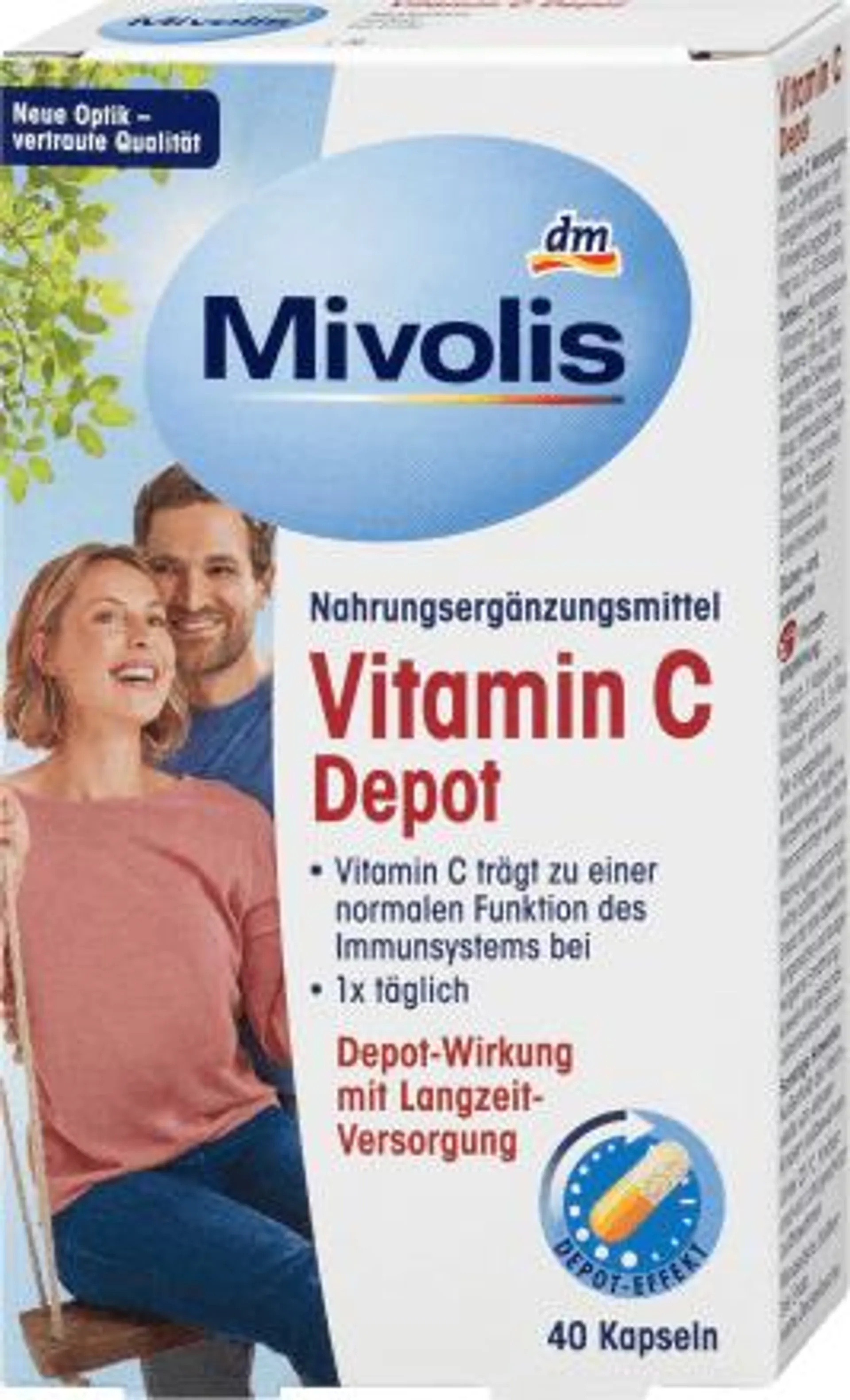 kapsle s vitamínem C, 22 g