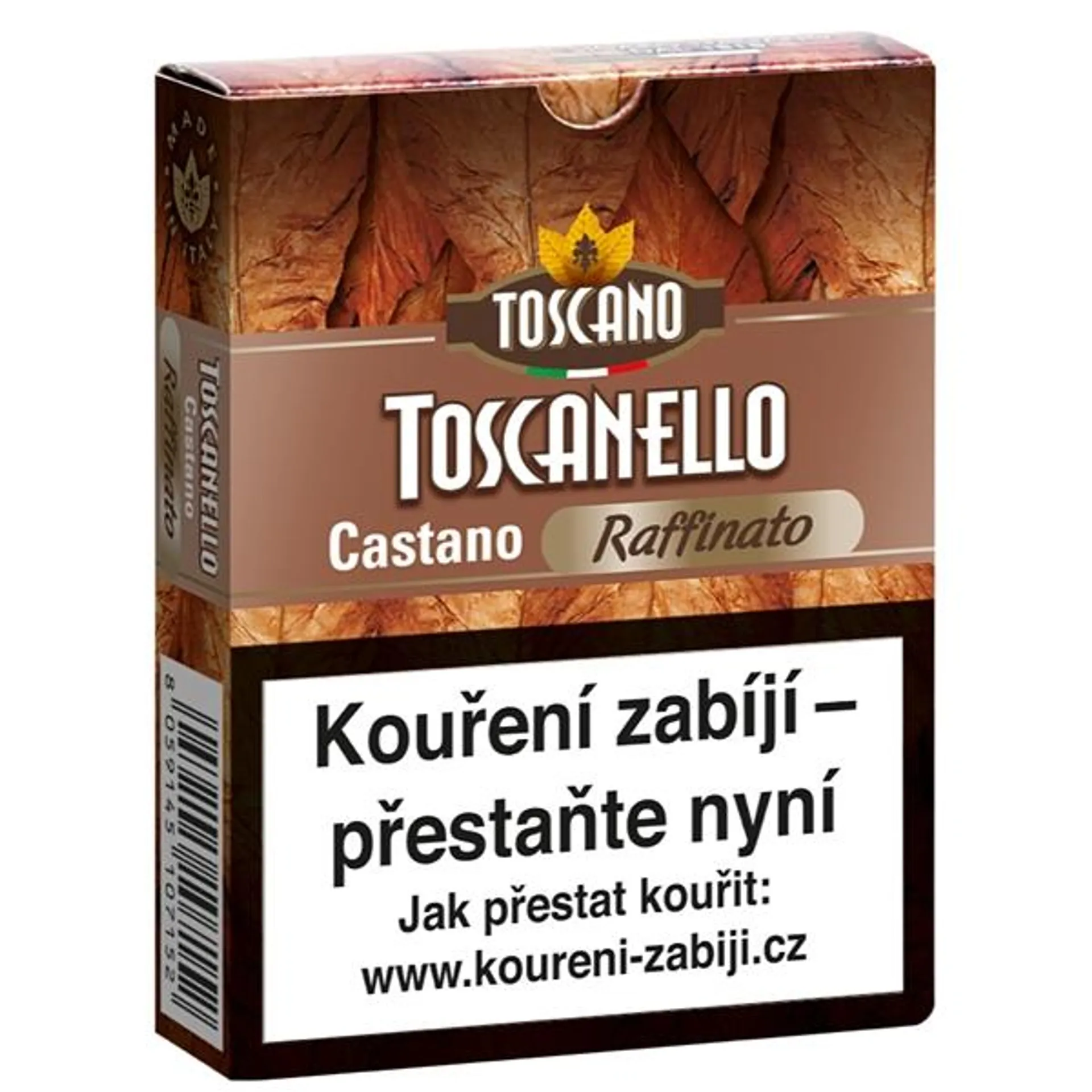 Doutníky Toscanello Castano Raffinato 5ks