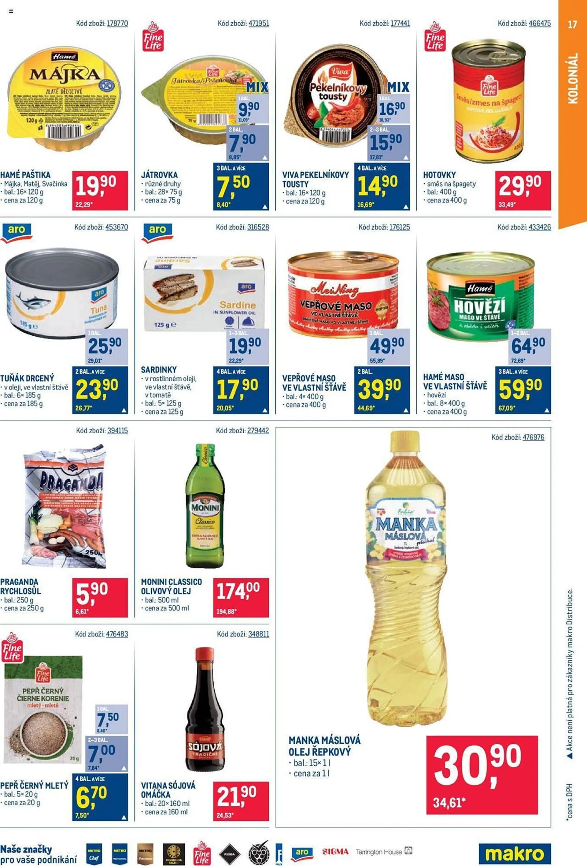 Makro leták - 23. října 5. listopadu 2024 - Page 17