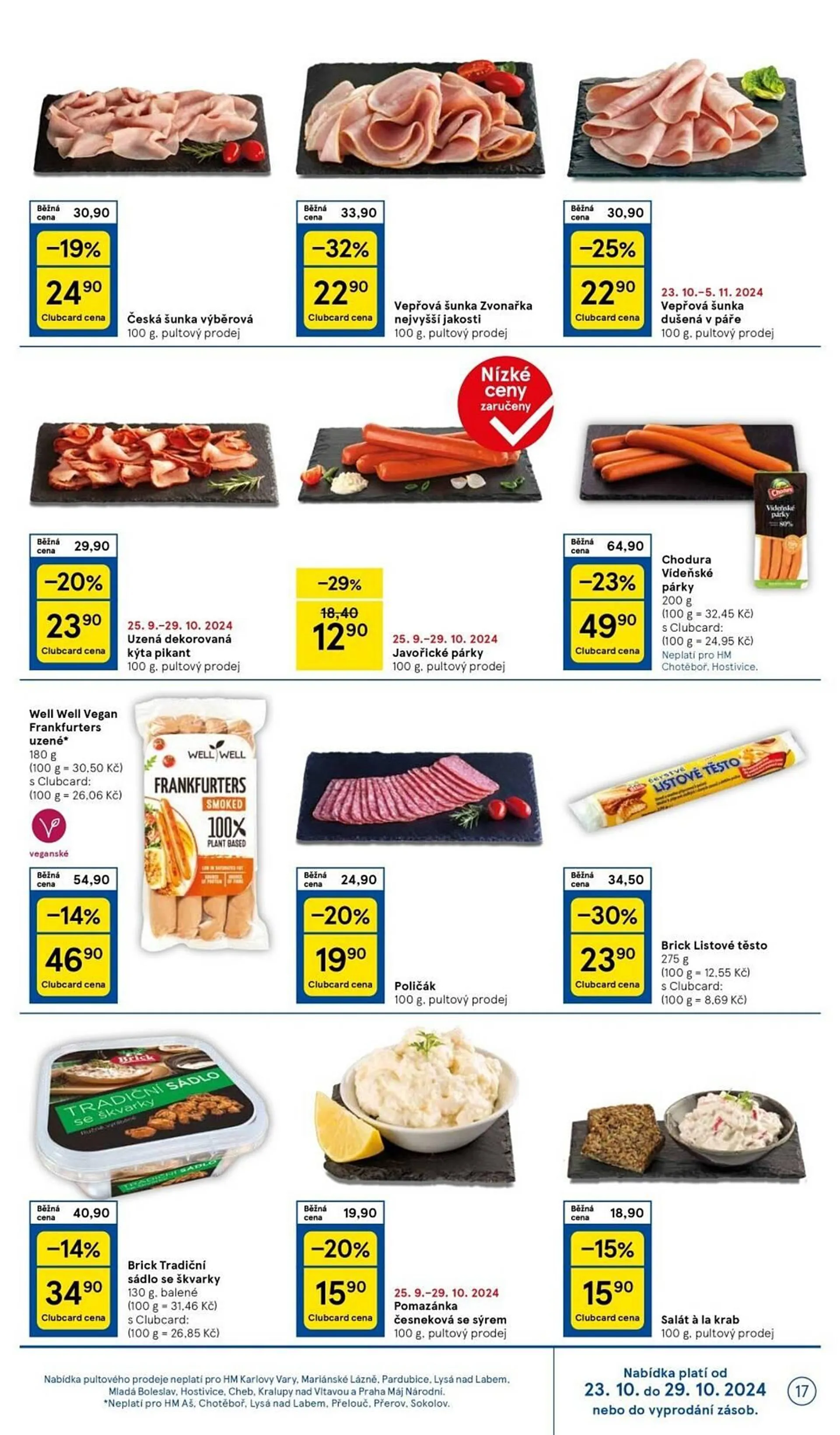 Tesco leták - 23. října 29. října 2024 - Page 17