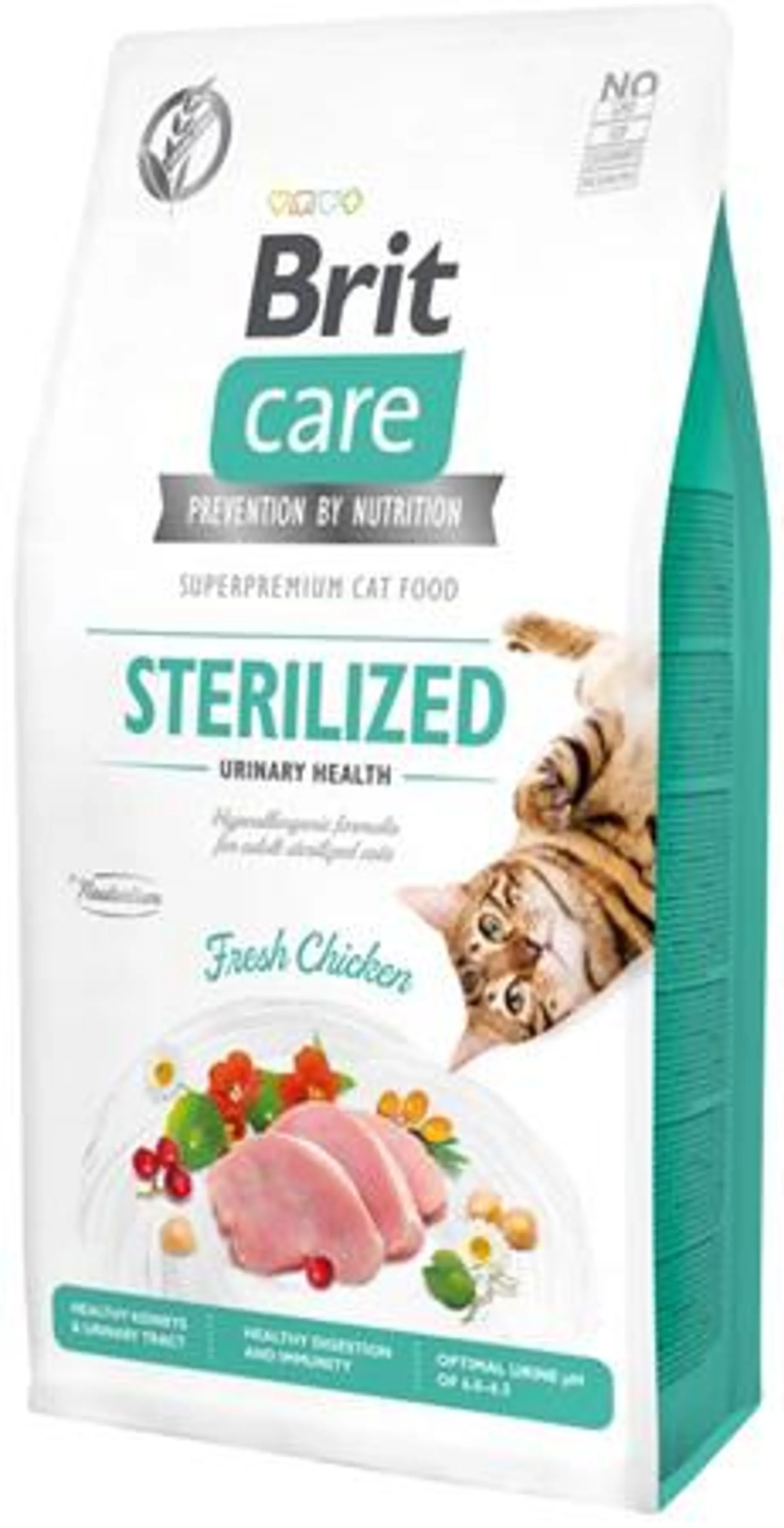 Brit Care Cat Grain-Free Sterilized Urinary Health 7 kg