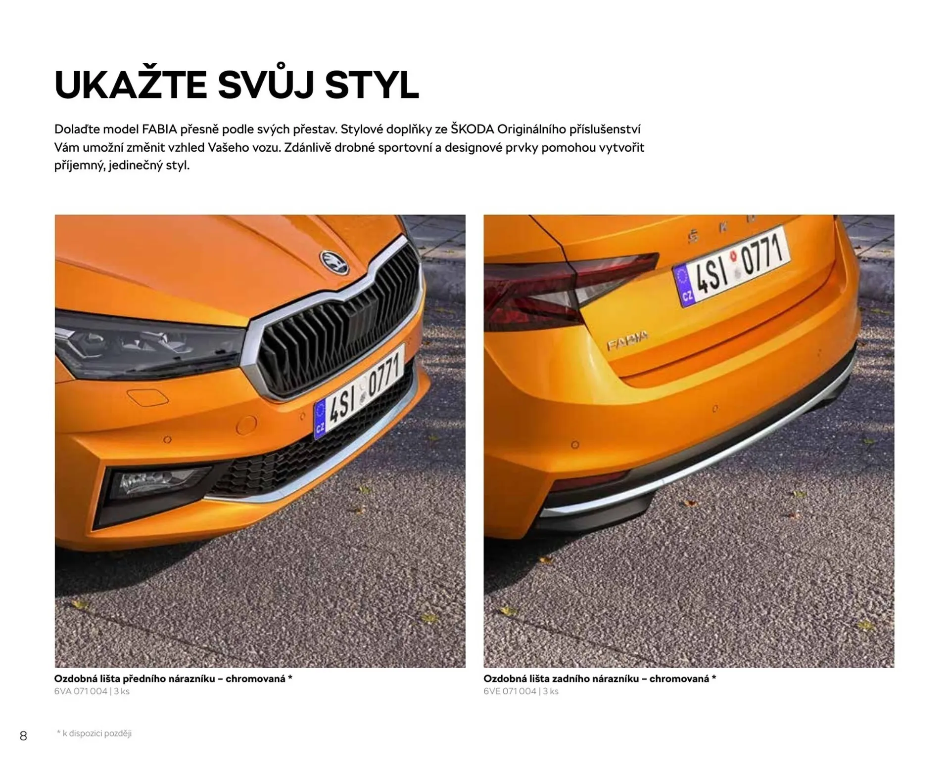 Škoda Fabia leták - 12. července 31. prosince 2024 - Page 8