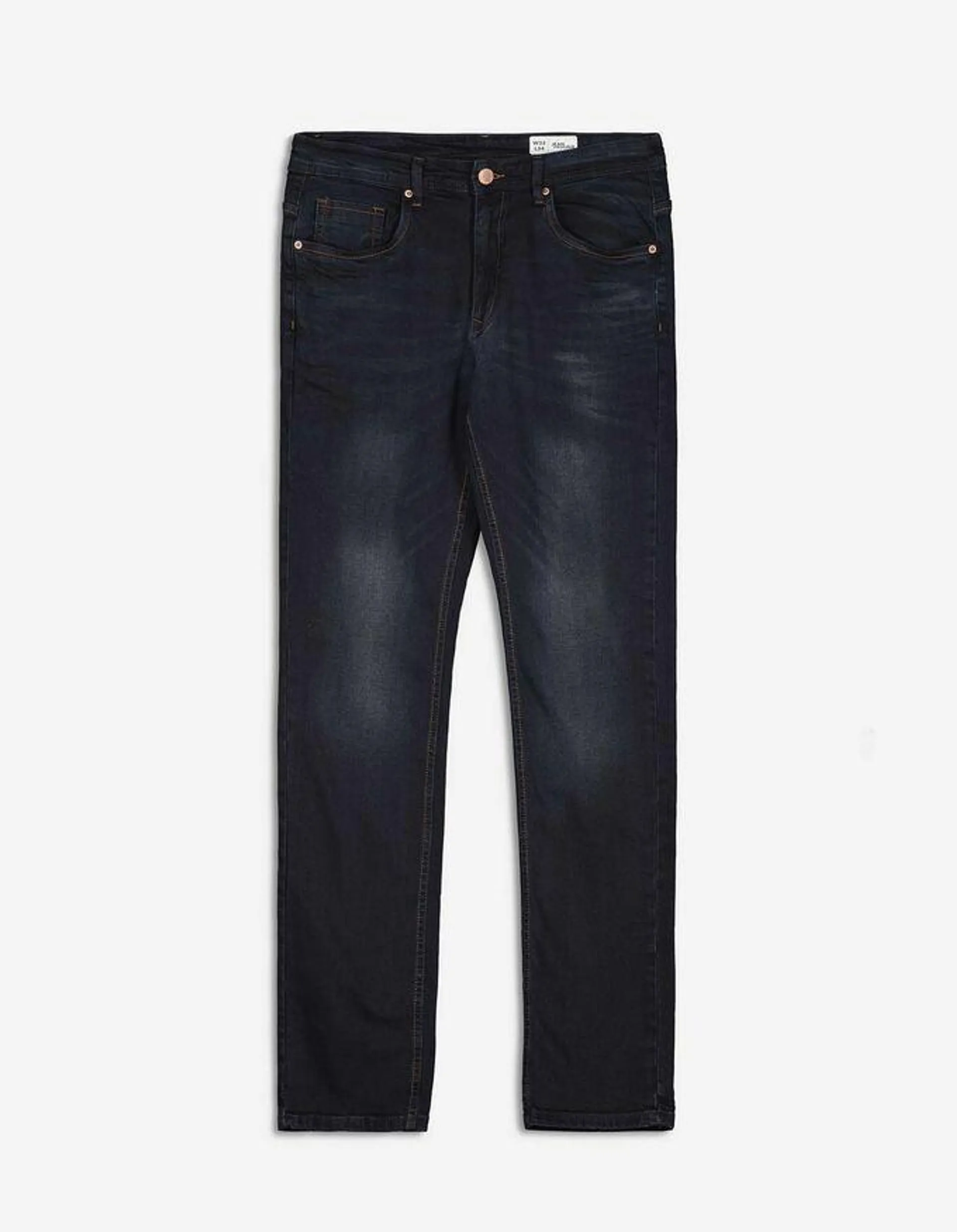 Jeans - Straight fit - blu scuro