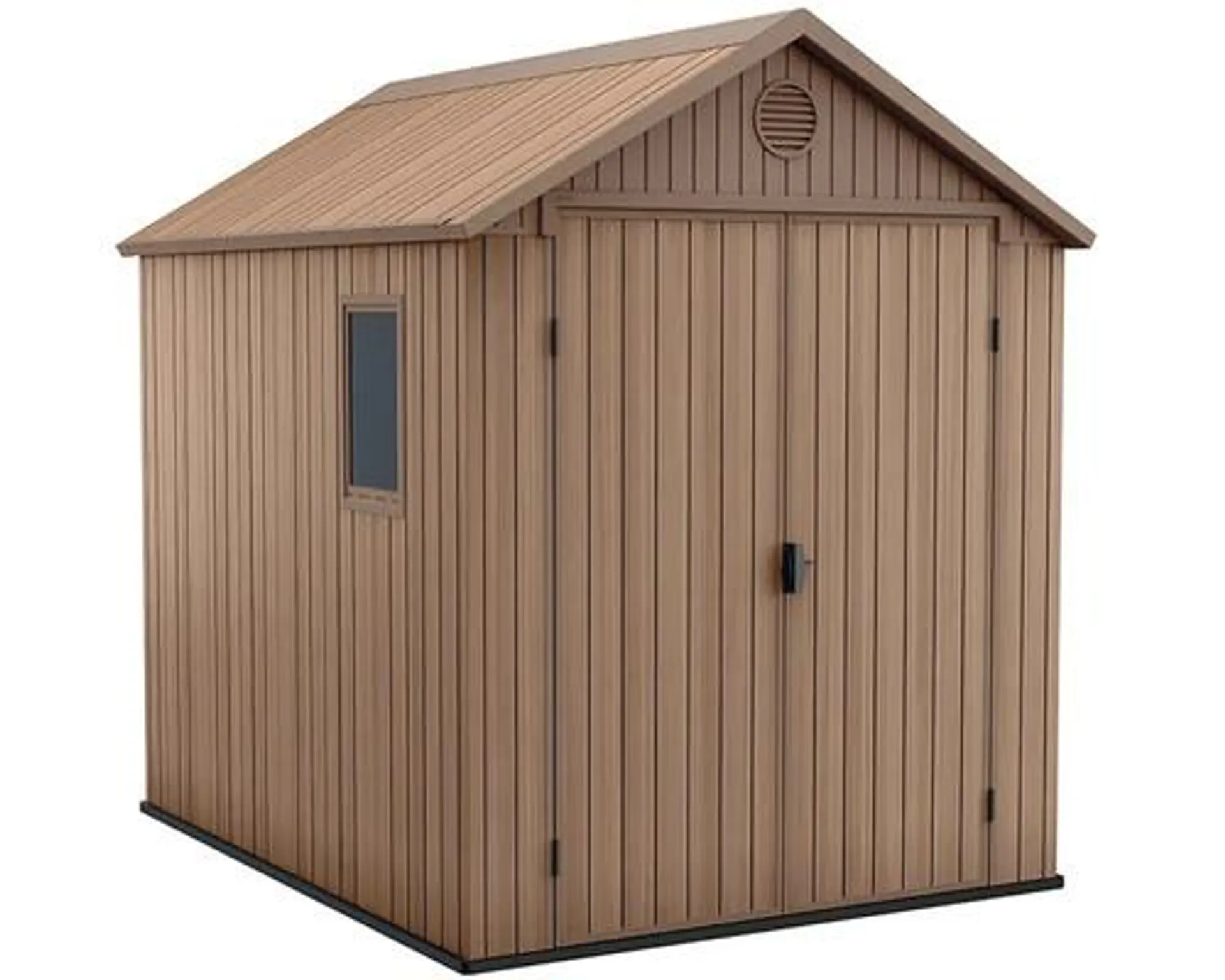 Plastový zahradní domek KETER Darwin 6x8 Evotech 190 x 244 cm hnědý