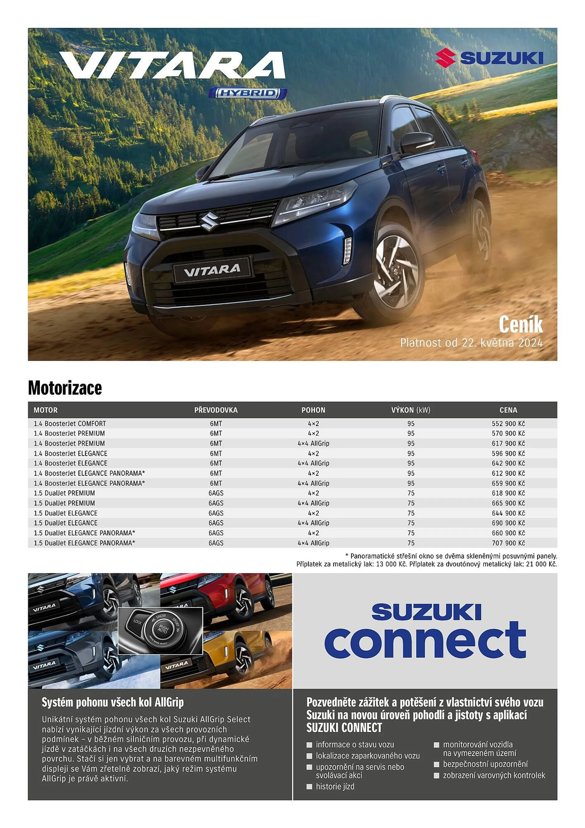 Suzuki Vitara hybrid leták - 1