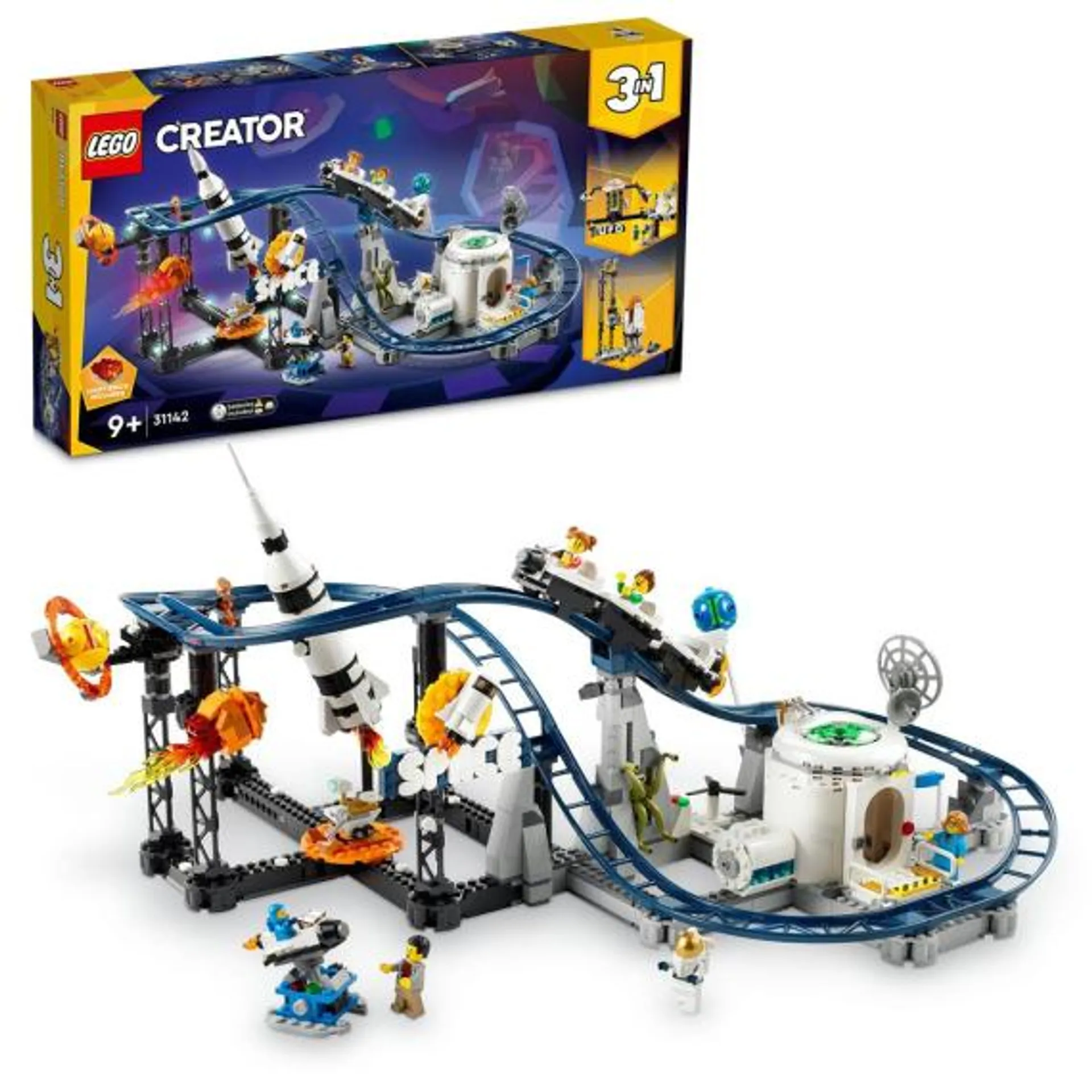 LEGO® Creator 3 v 1 31142 Vesmírná horská dráha