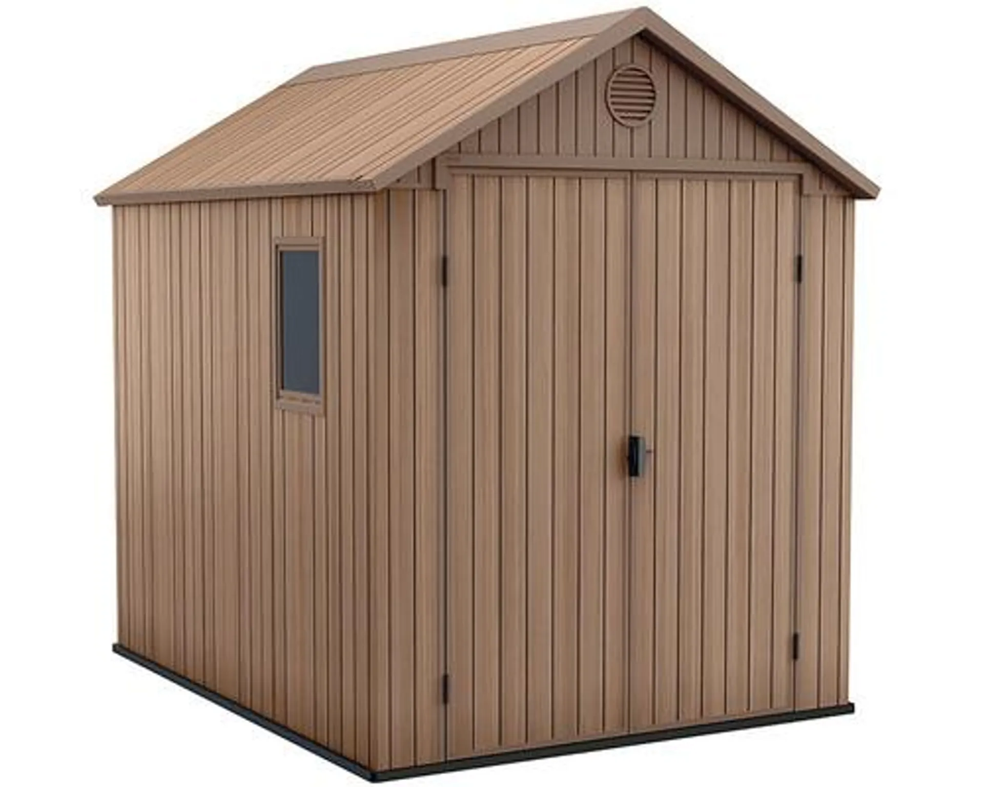 Plastový zahradní domek KETER Darwin 6x8 Evotech 190 x 244 cm hnědý