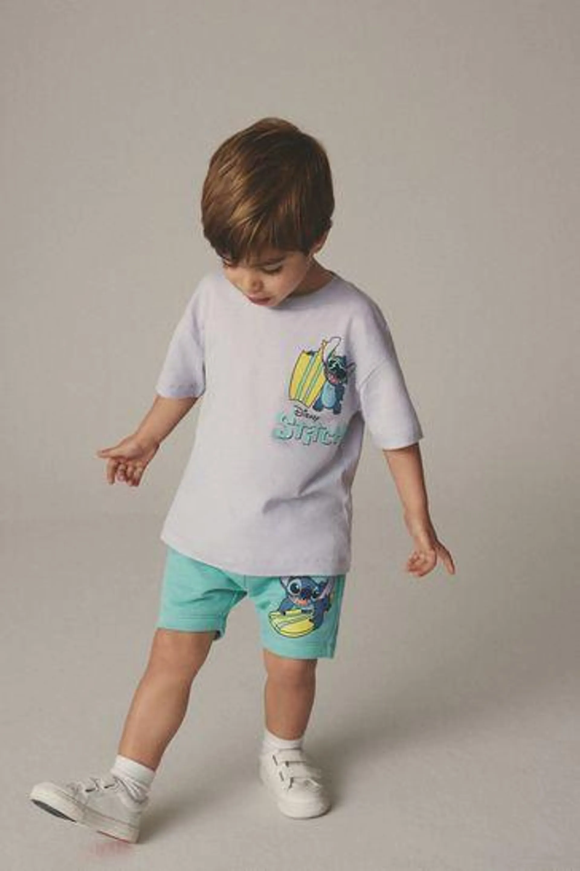 - Lilo & Stitch Short Sleeve T-Shirt and Shorts Set (3mths-8yrs)