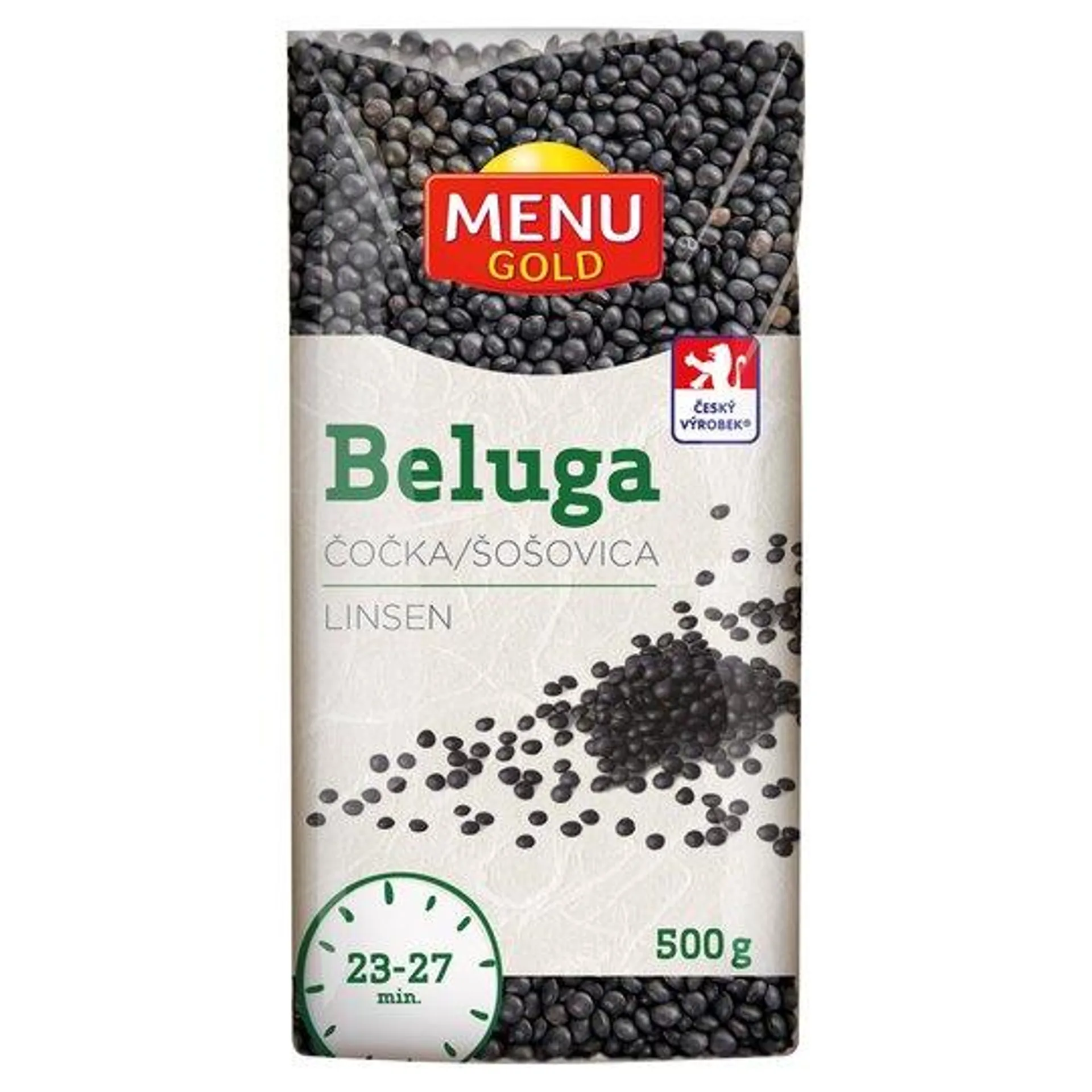 Menu Gold Beluga čočka 500g