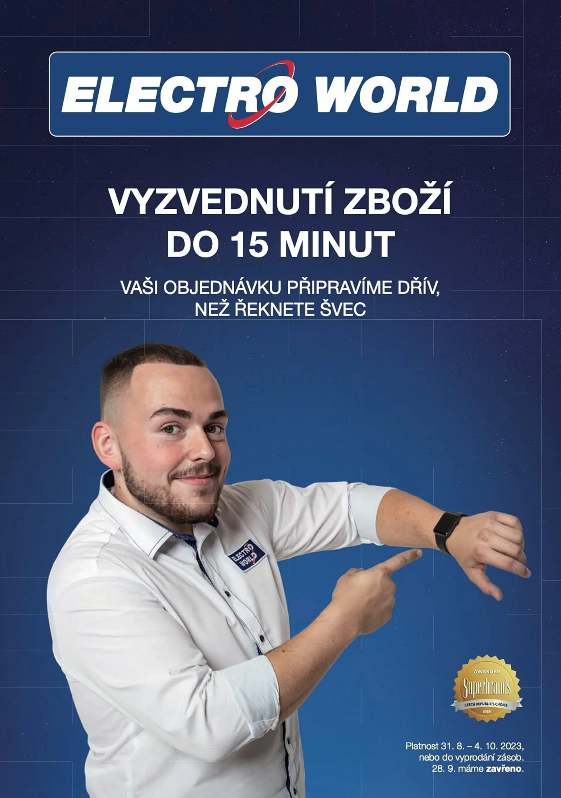 Electro World leták - 31. srpna 4. října 2023 - Page 1
