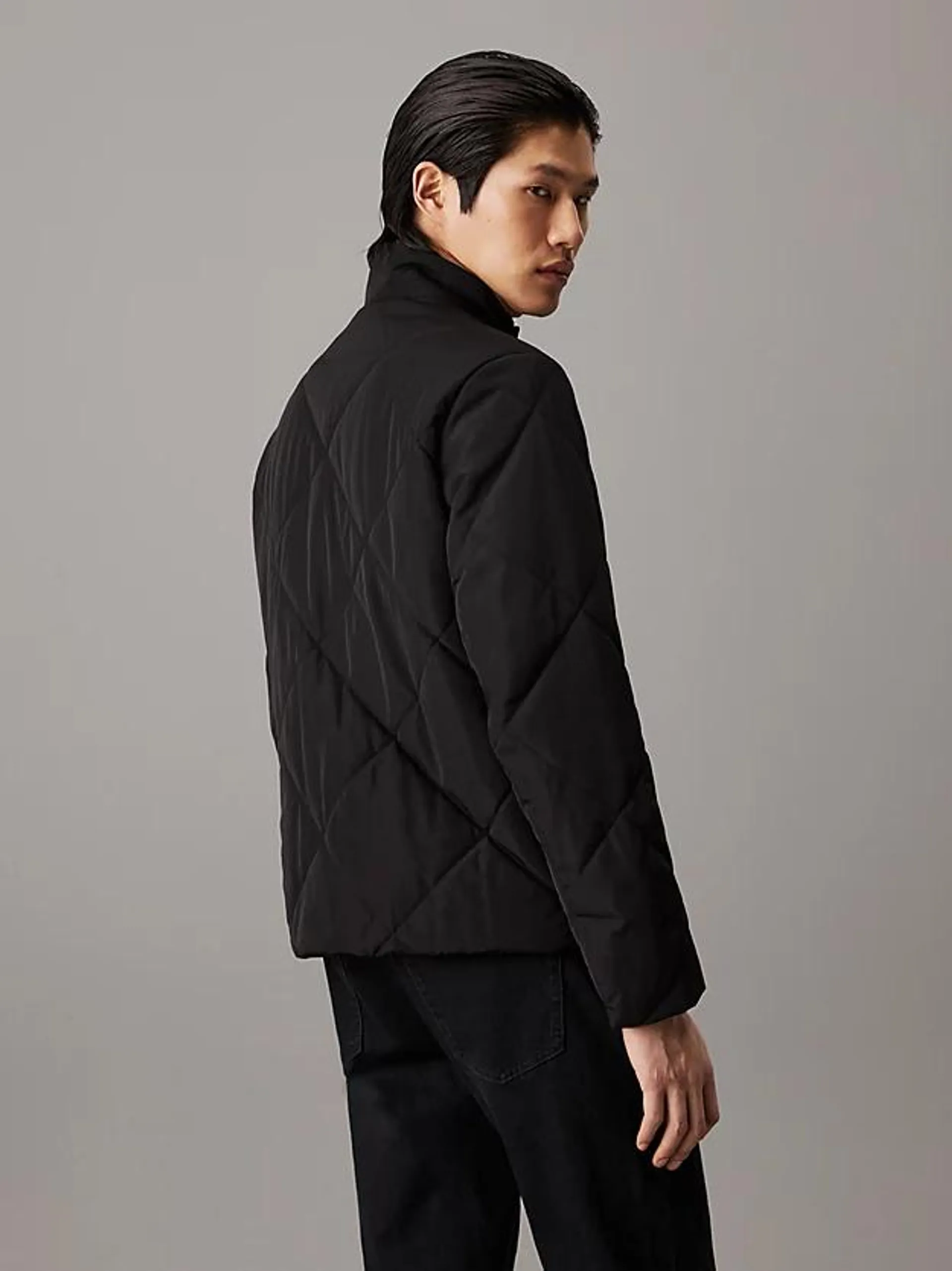 Quilted Blouson Jacket