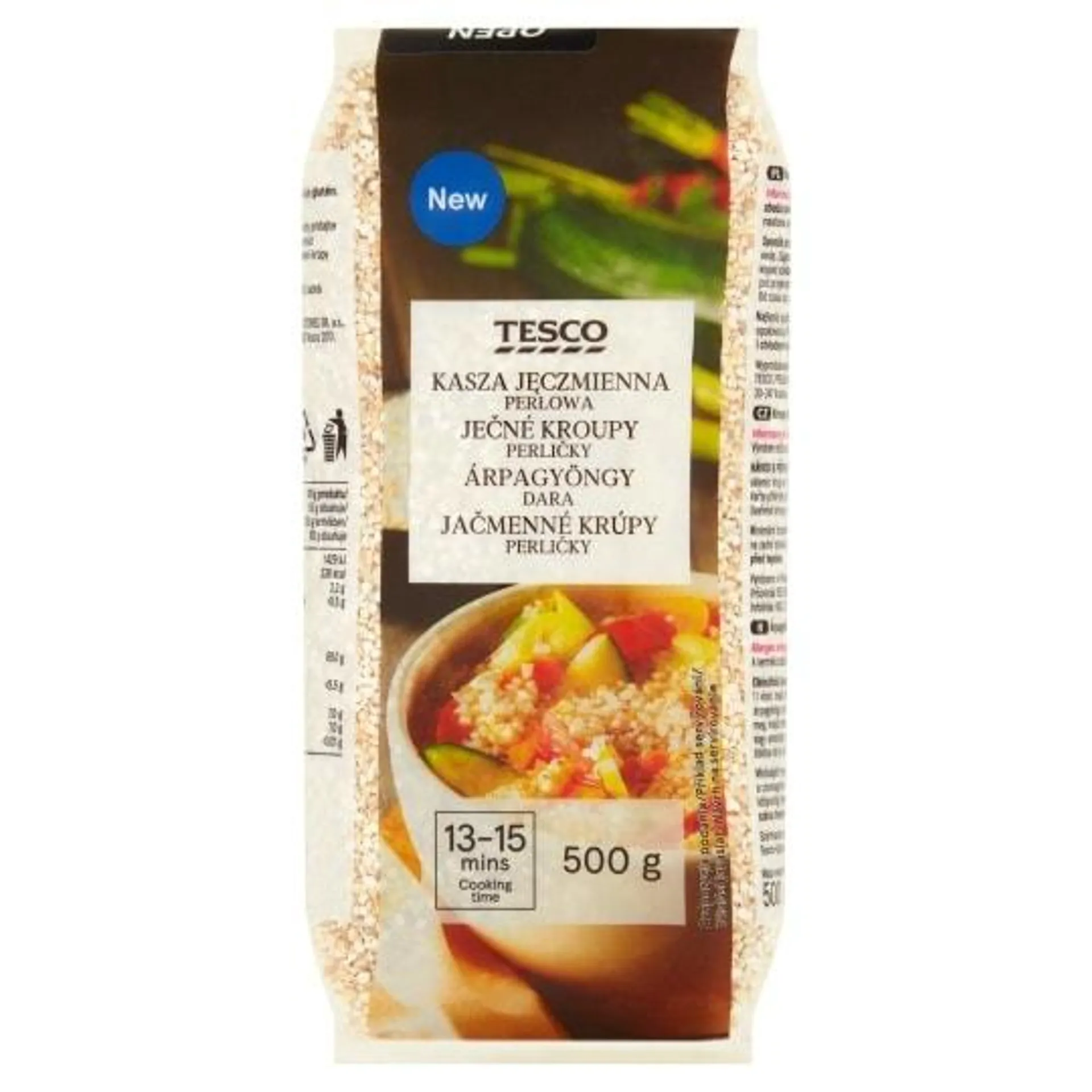 Tesco Ječné kroupy perličky 500g