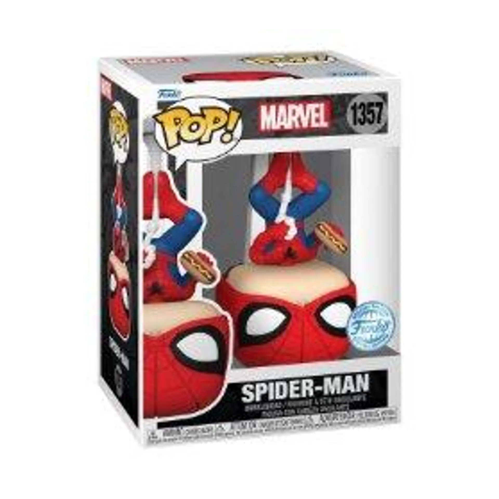 Funko POP Marvel: Spider-Man with Hot Dog (upside down)