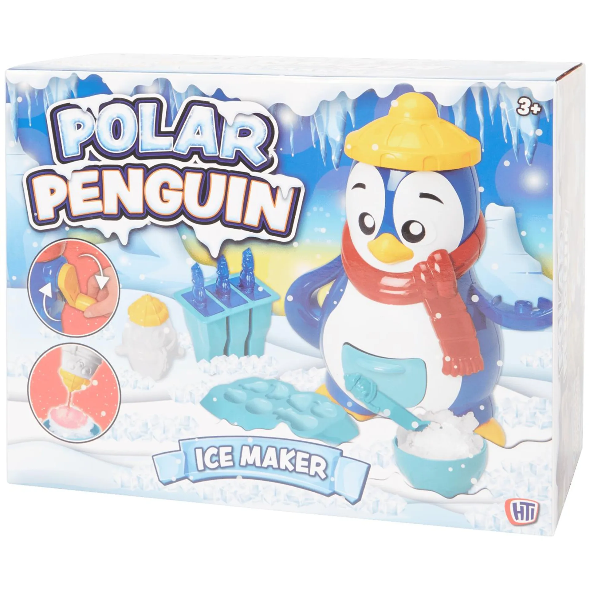 Vyrobte si vlastní slush zmrzlinu Polar Pinguïn