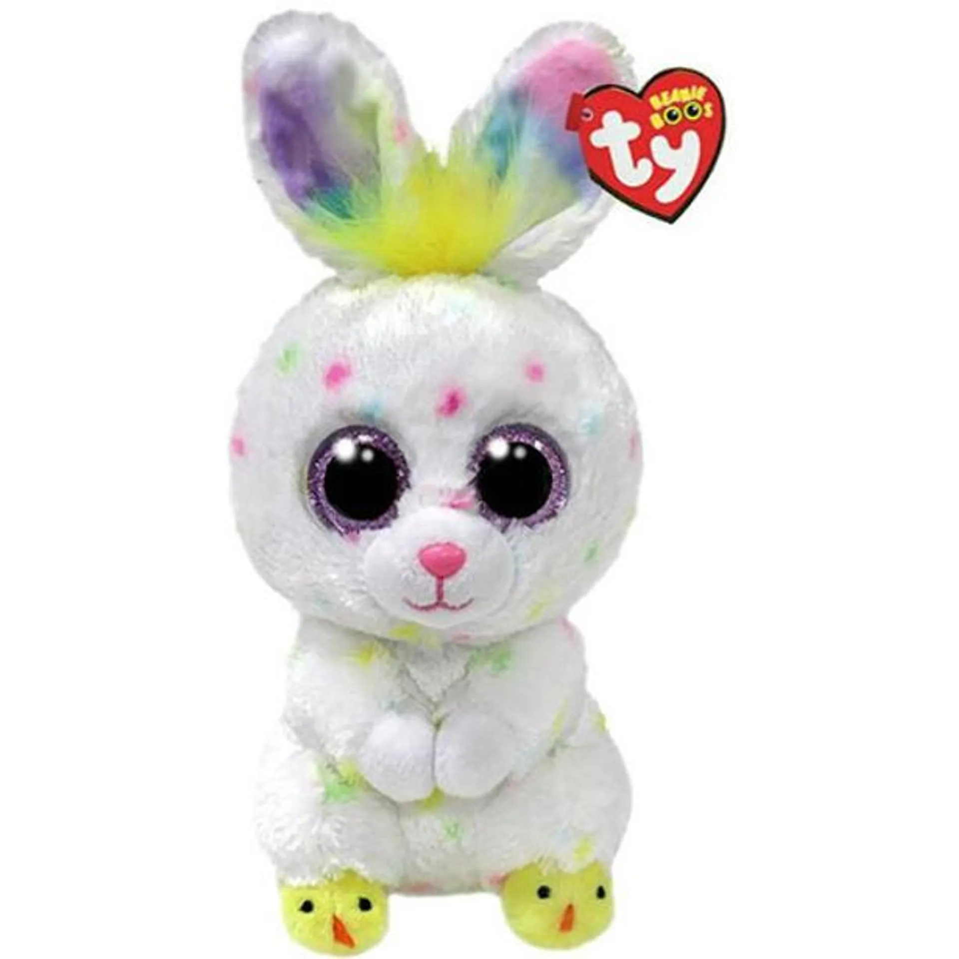 TY Beanie BOOS DUSTY, 15 cm - králíček