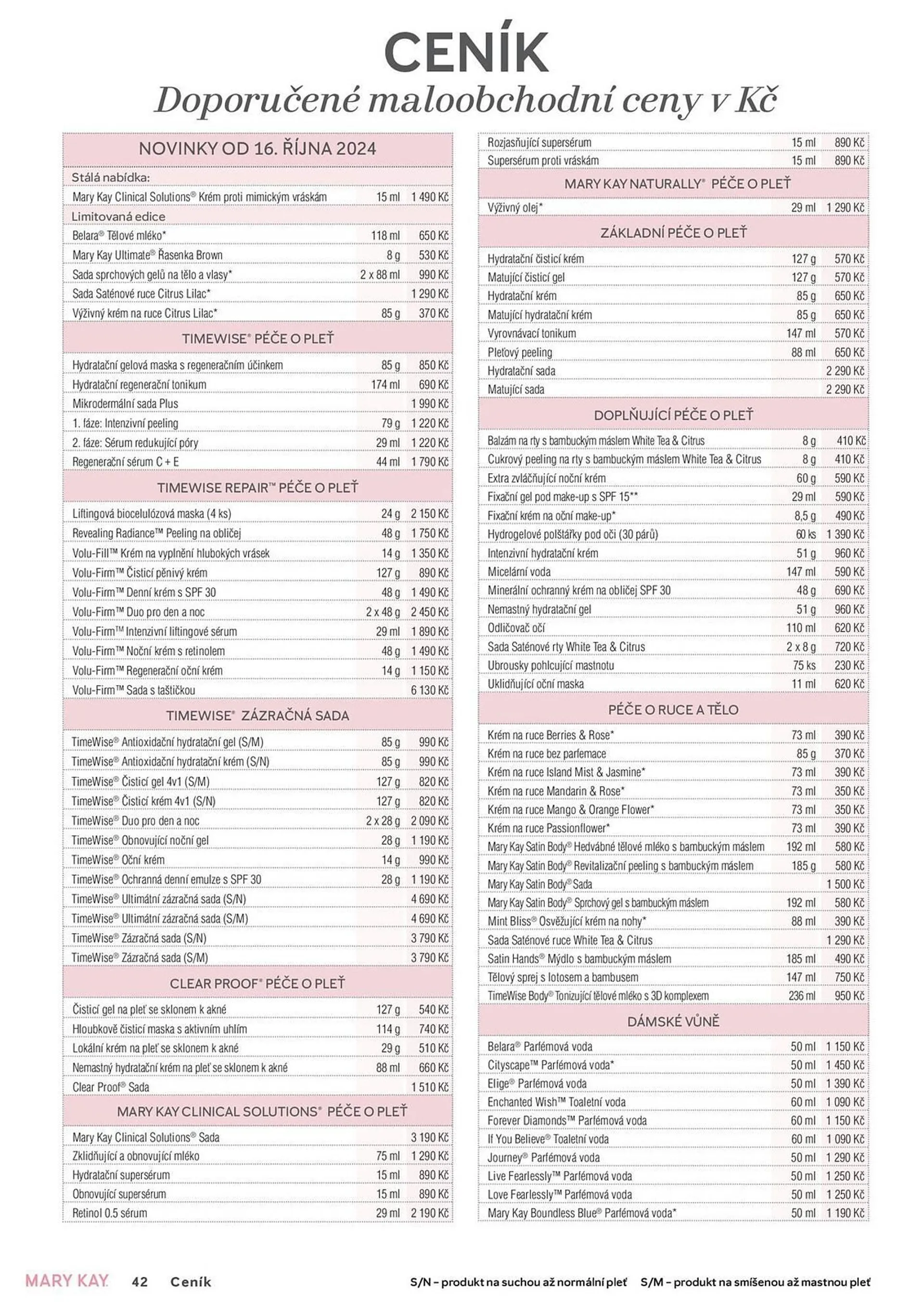 Mary Kay leták - 2. října 30. listopadu 2024 - Page 42