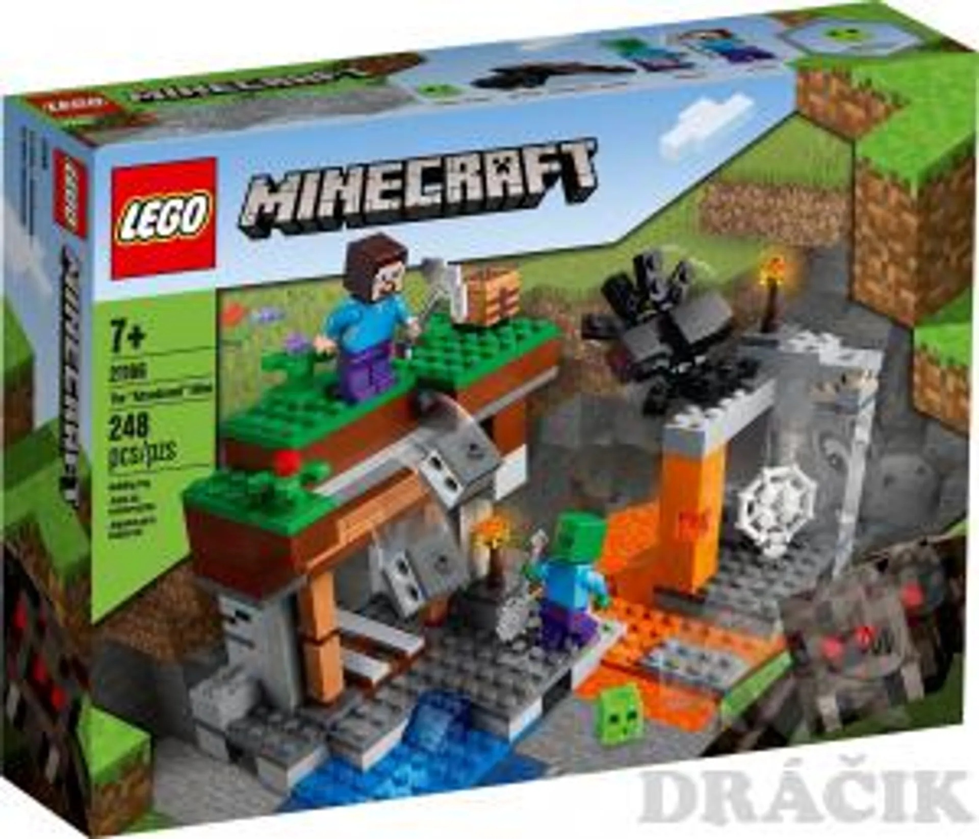 21166 Lego Minecraft - Opustená baňa