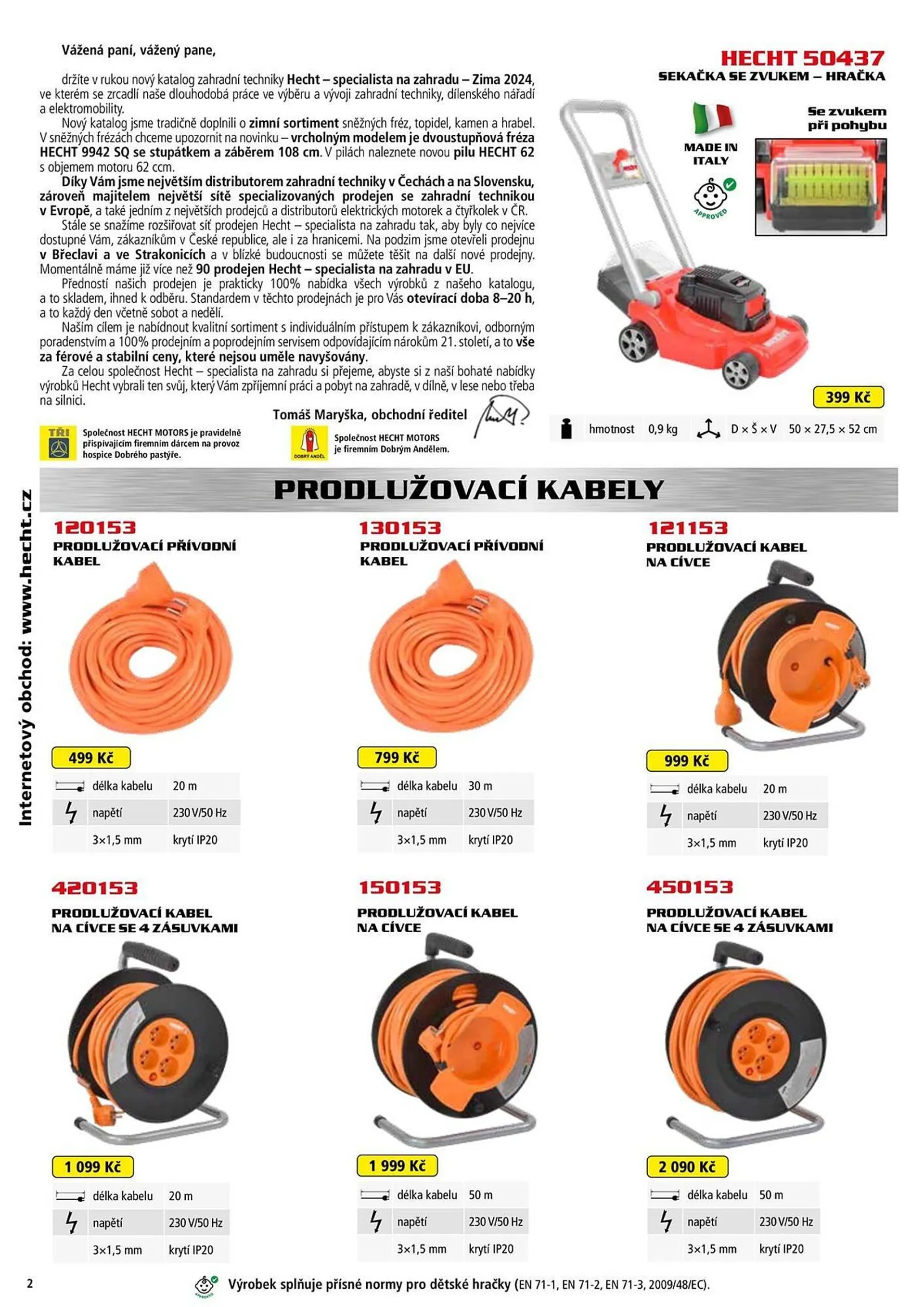 Hecht leták - 19. listopadu 28. února 2025 - Page 2