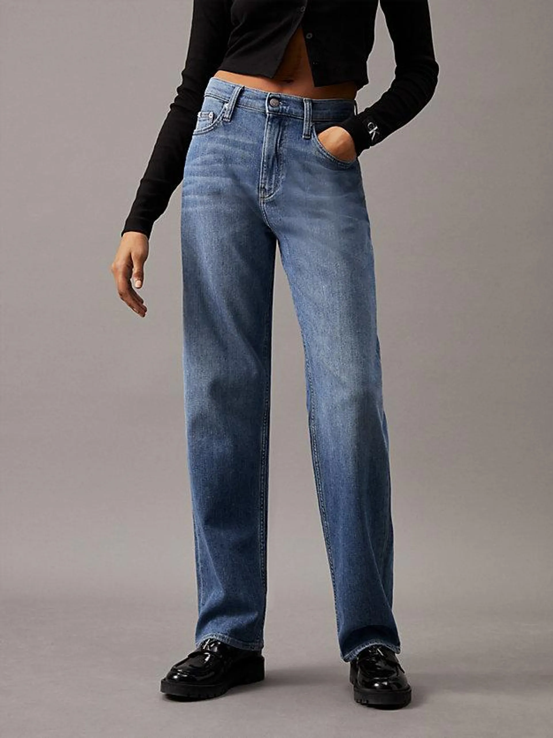 High Rise Relaxed Jeans